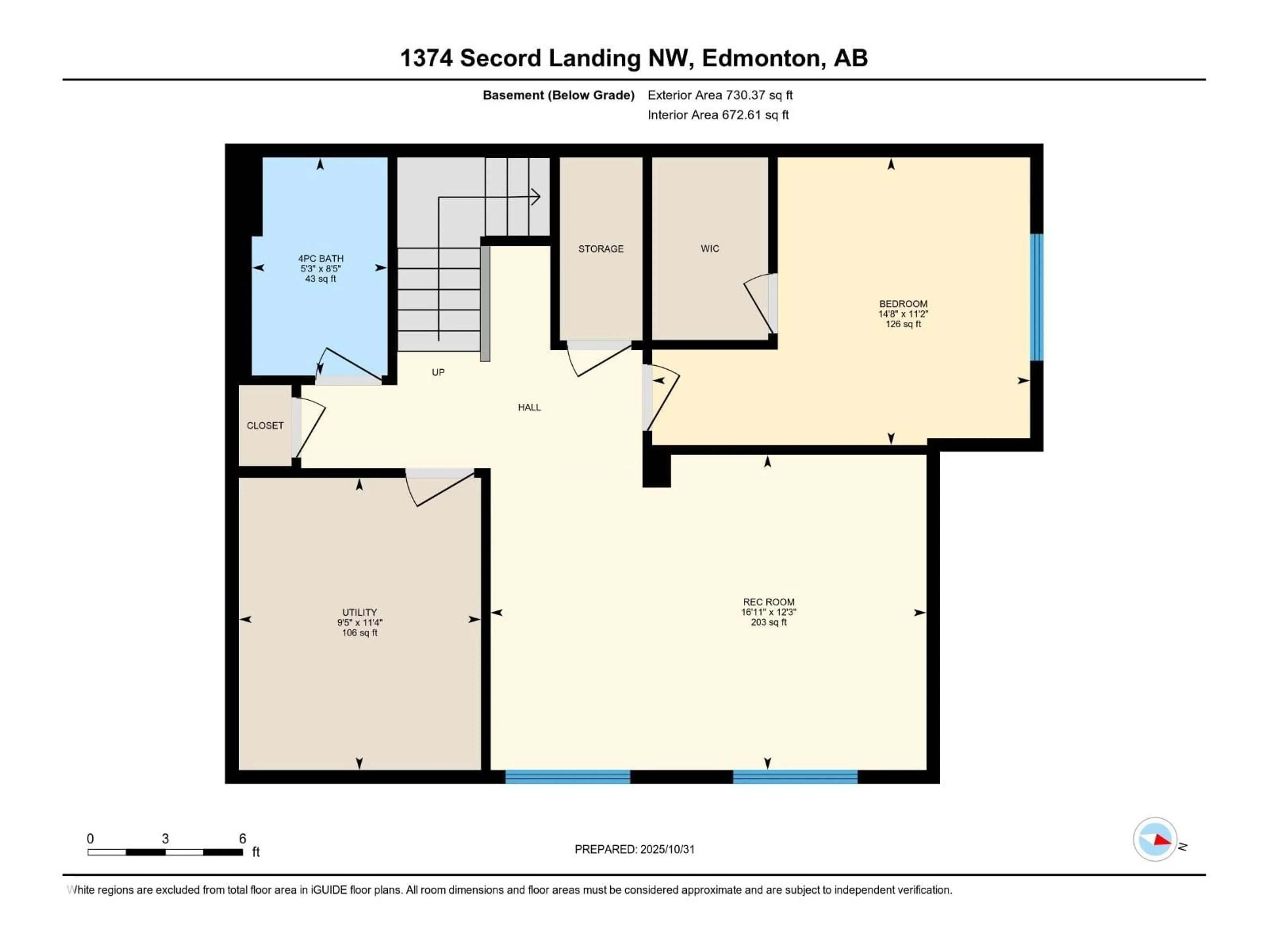 Floor plan for 1374 SECORD LANDING LD, Edmonton Alberta T5T5W7