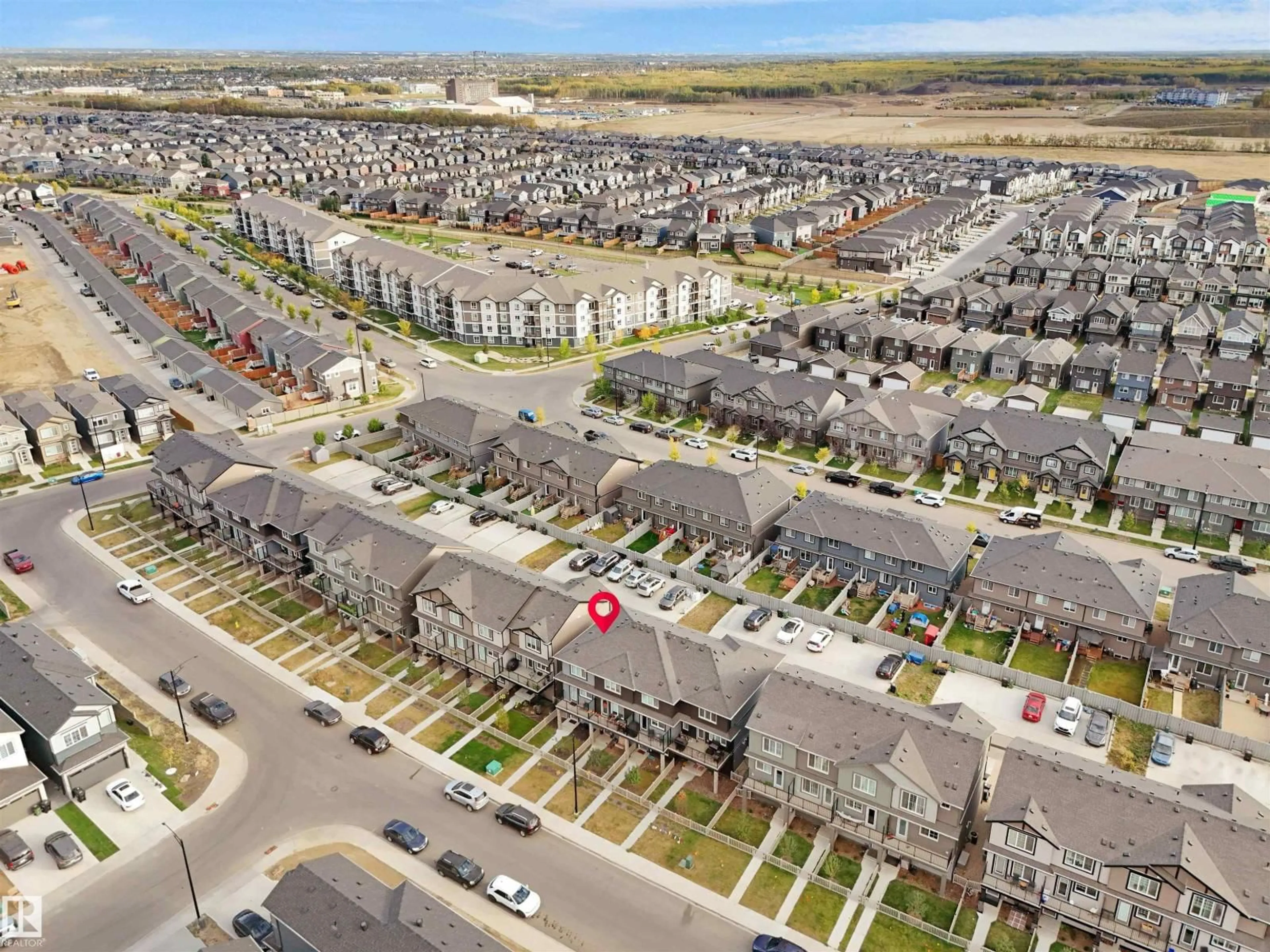 A pic from outside/outdoor area/front of a property/back of a property/a pic from drone, street for 22803 84 AV, Edmonton Alberta T5T4B4