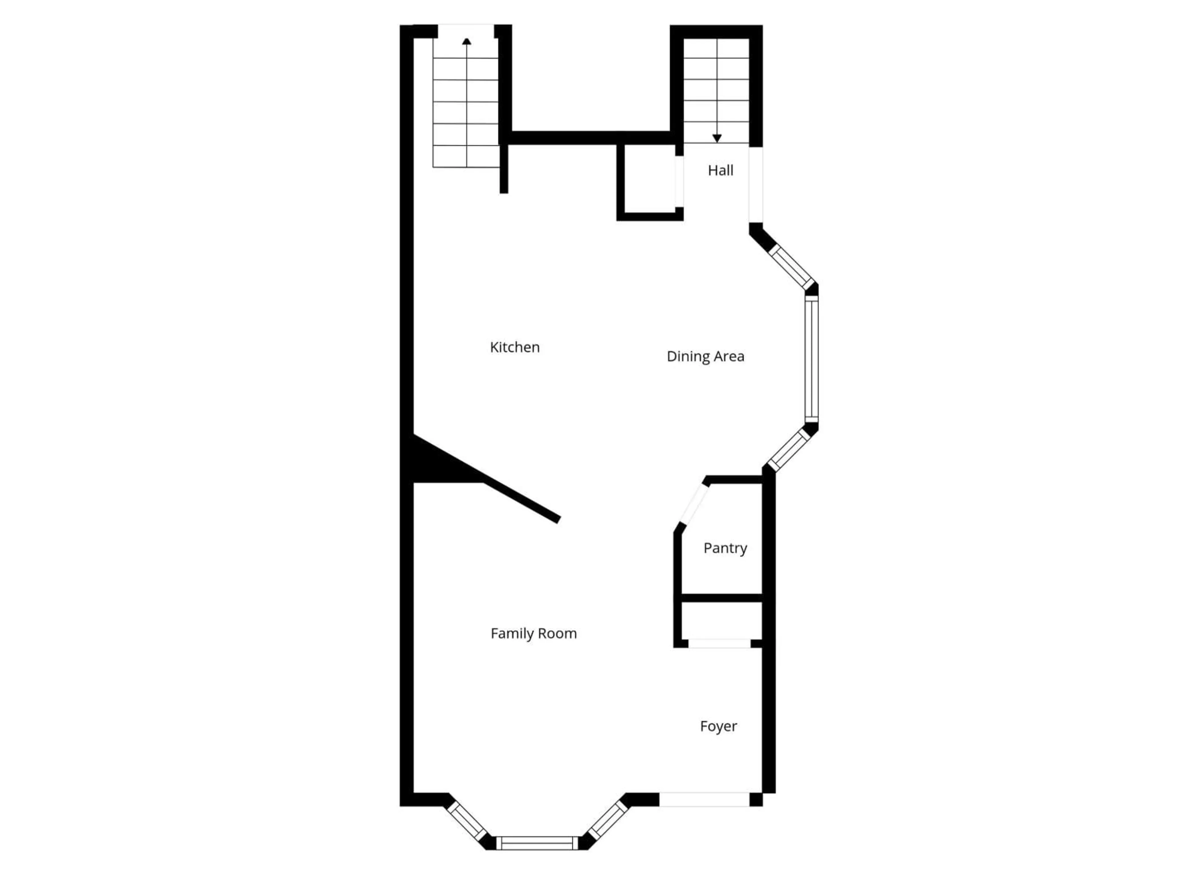 Floor plan for 8304 157 AV, Edmonton Alberta T5Z2P8