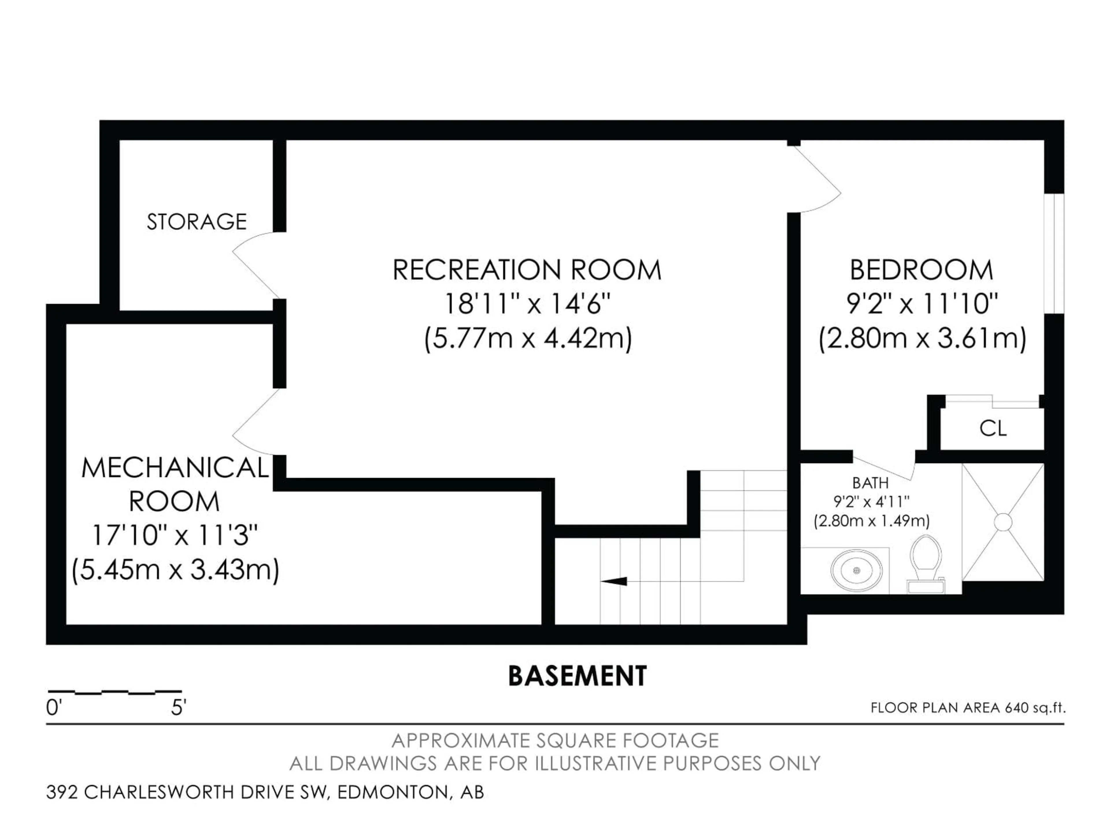 Floor plan for 392 CHARLESWORTH DR, Edmonton Alberta T6X2G5
