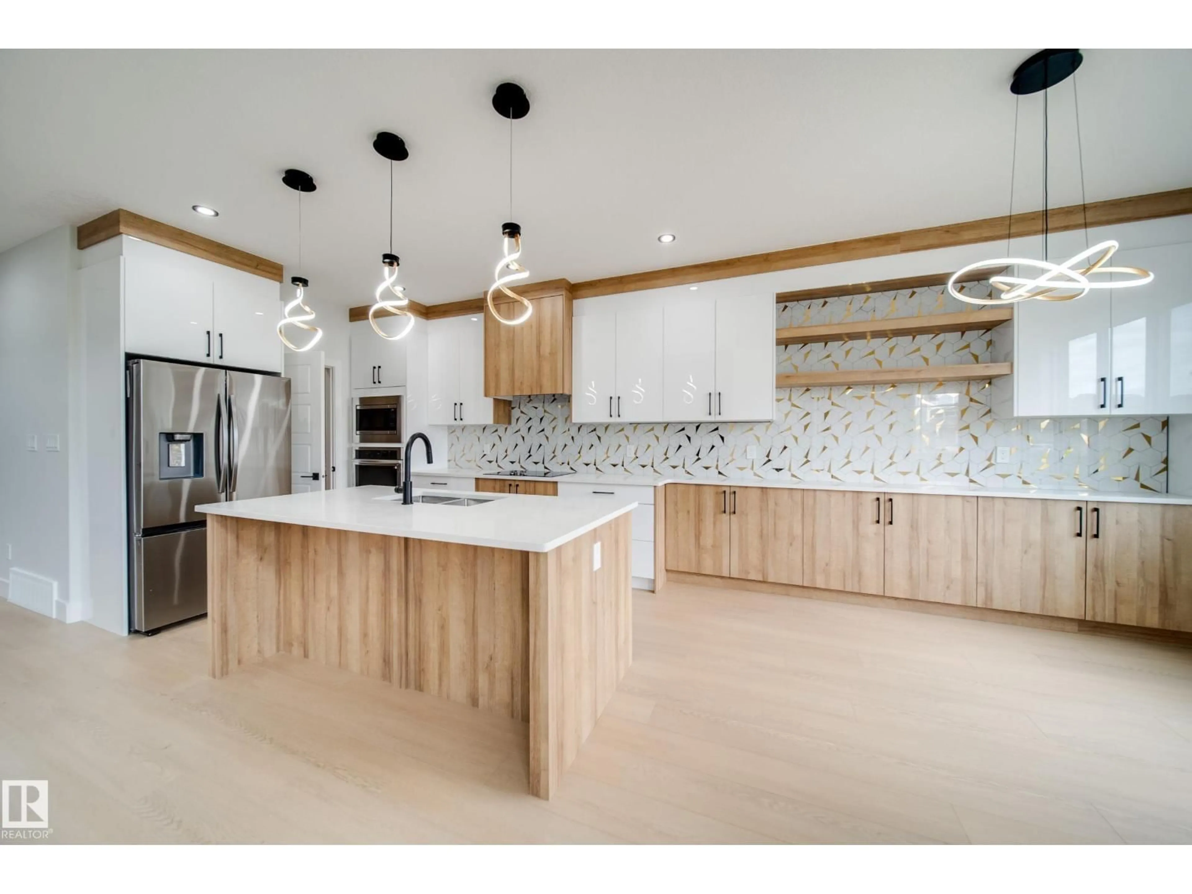 Contemporary kitchen, unknown for NW - 8743 183 AV, Edmonton Alberta T5Z0S8