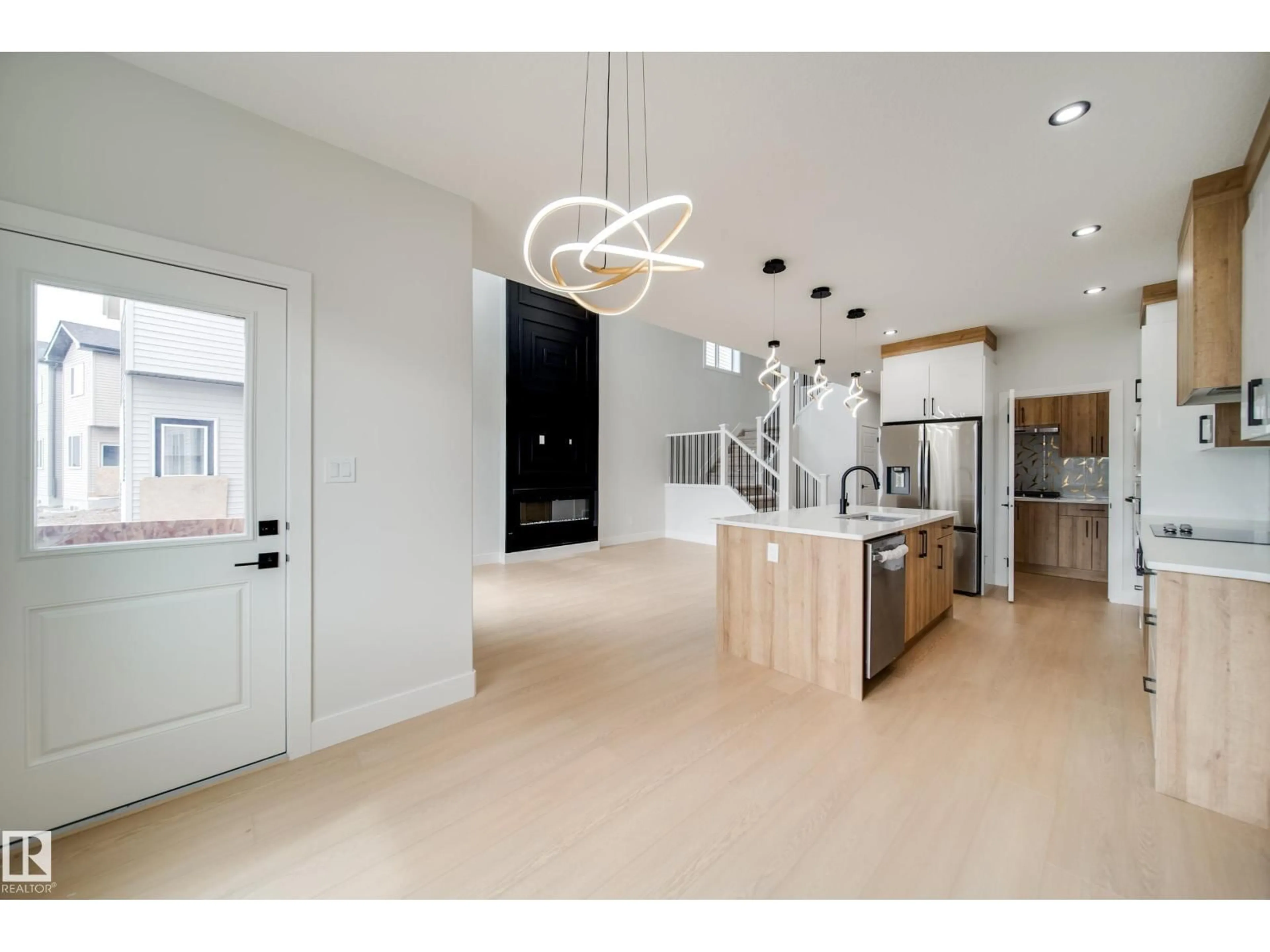 Open concept kitchen, unknown for NW - 8743 183 AV, Edmonton Alberta T5Z0S8