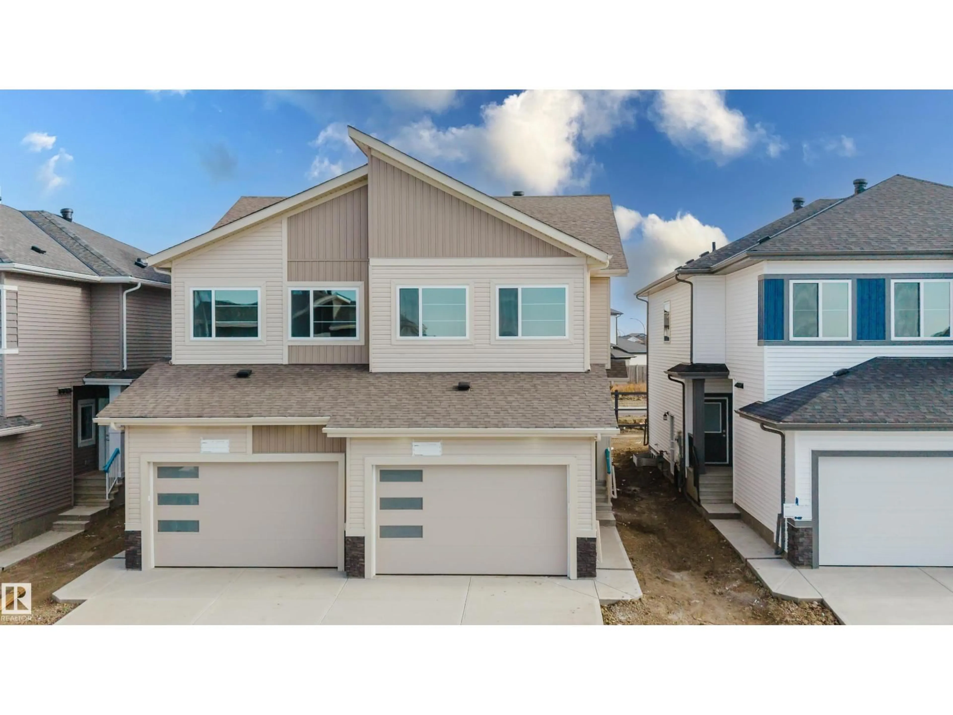 Home with vinyl exterior material, street for 142 MITCHELL BN, Leduc Alberta T9E1T5