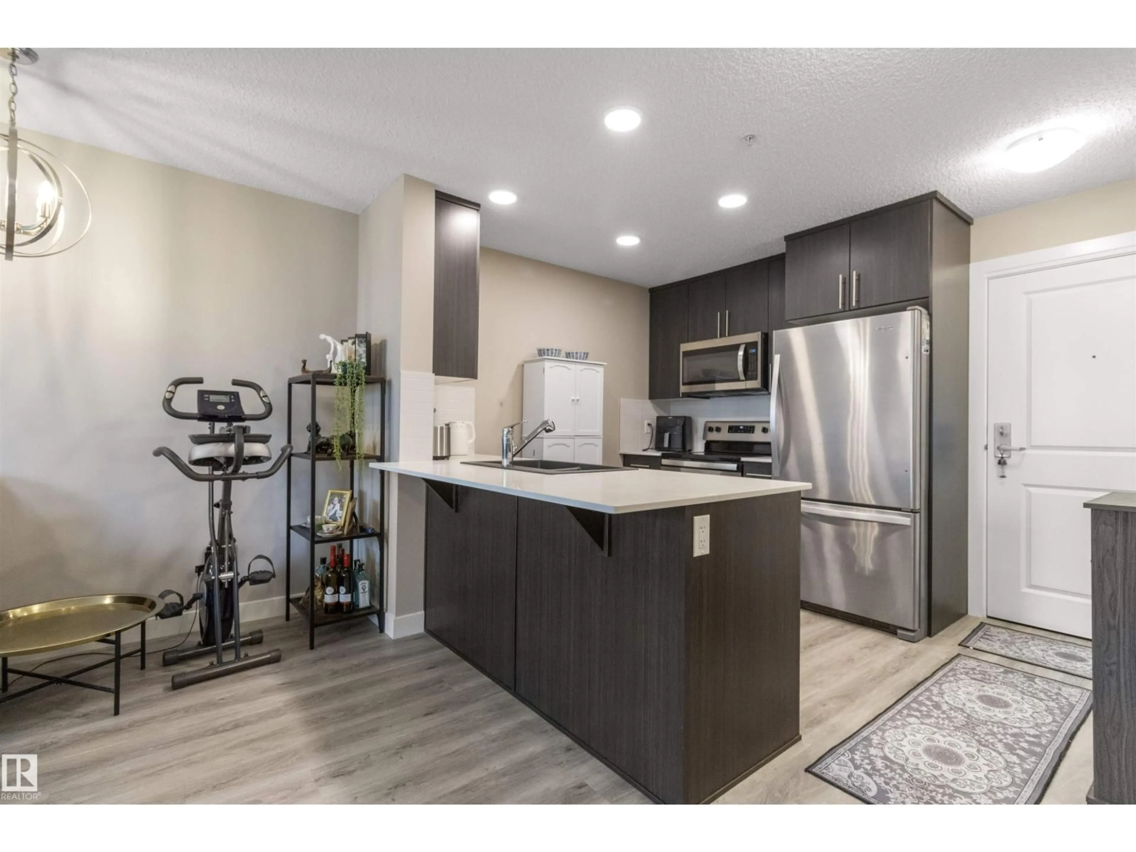 Open concept kitchen, unknown for #101 - 1506 TAMARACK BV, Edmonton Alberta T6T2J5