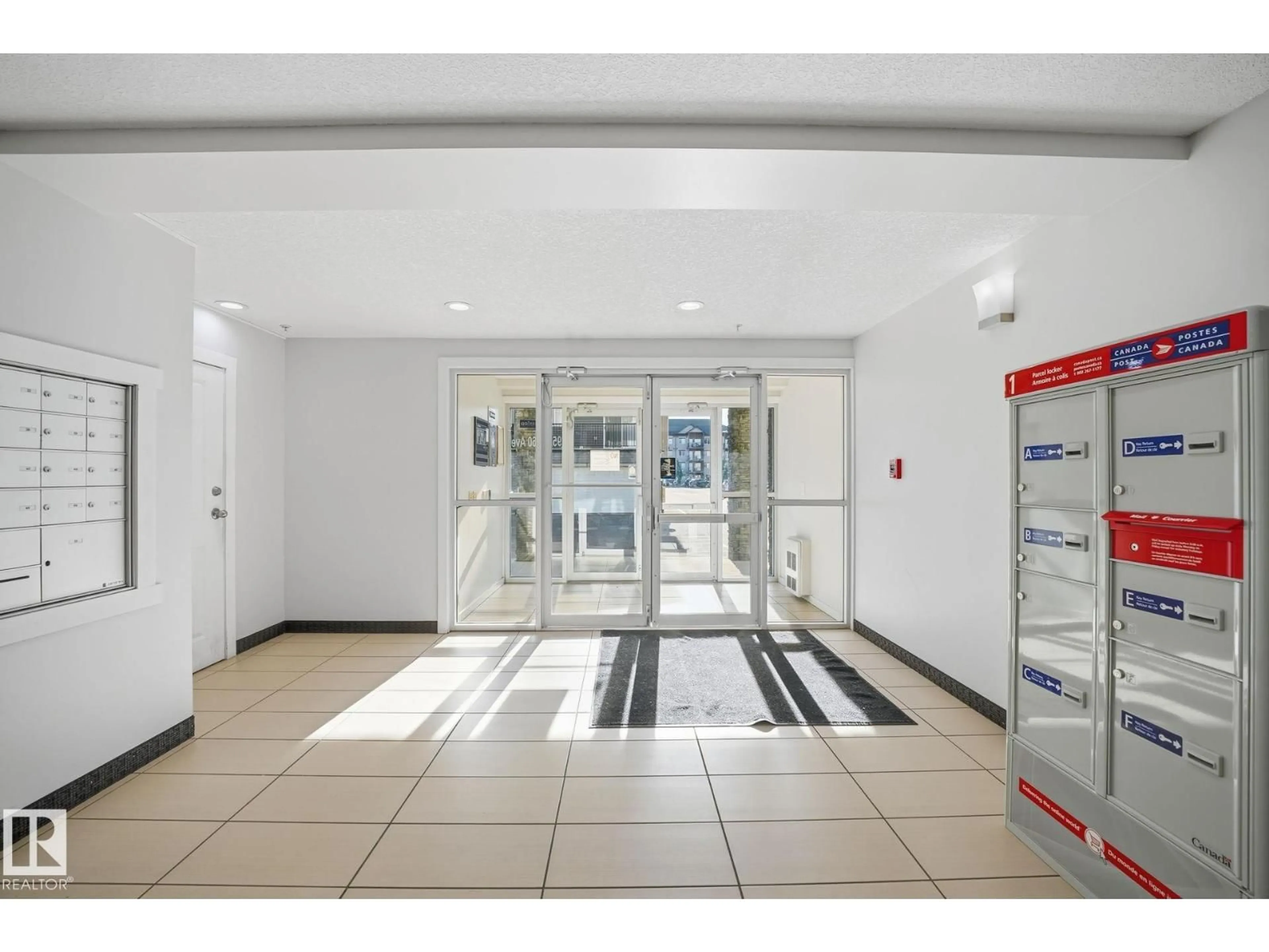 Indoor foyer for #311 - 9523 160 AV, Edmonton Alberta T5Z0M4