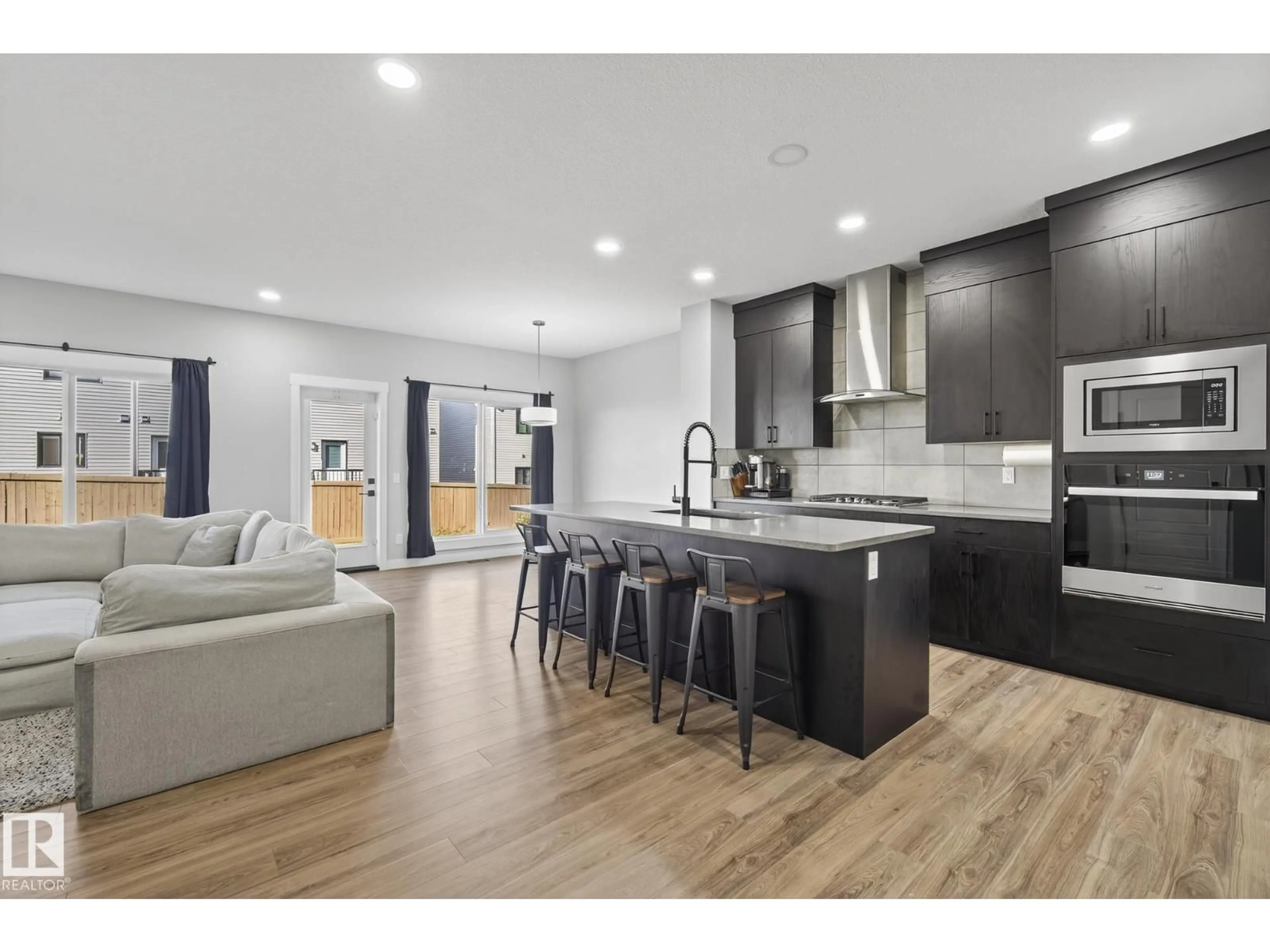 Open concept kitchen, unknown for 9704 224 ST, Edmonton Alberta T5T7P4