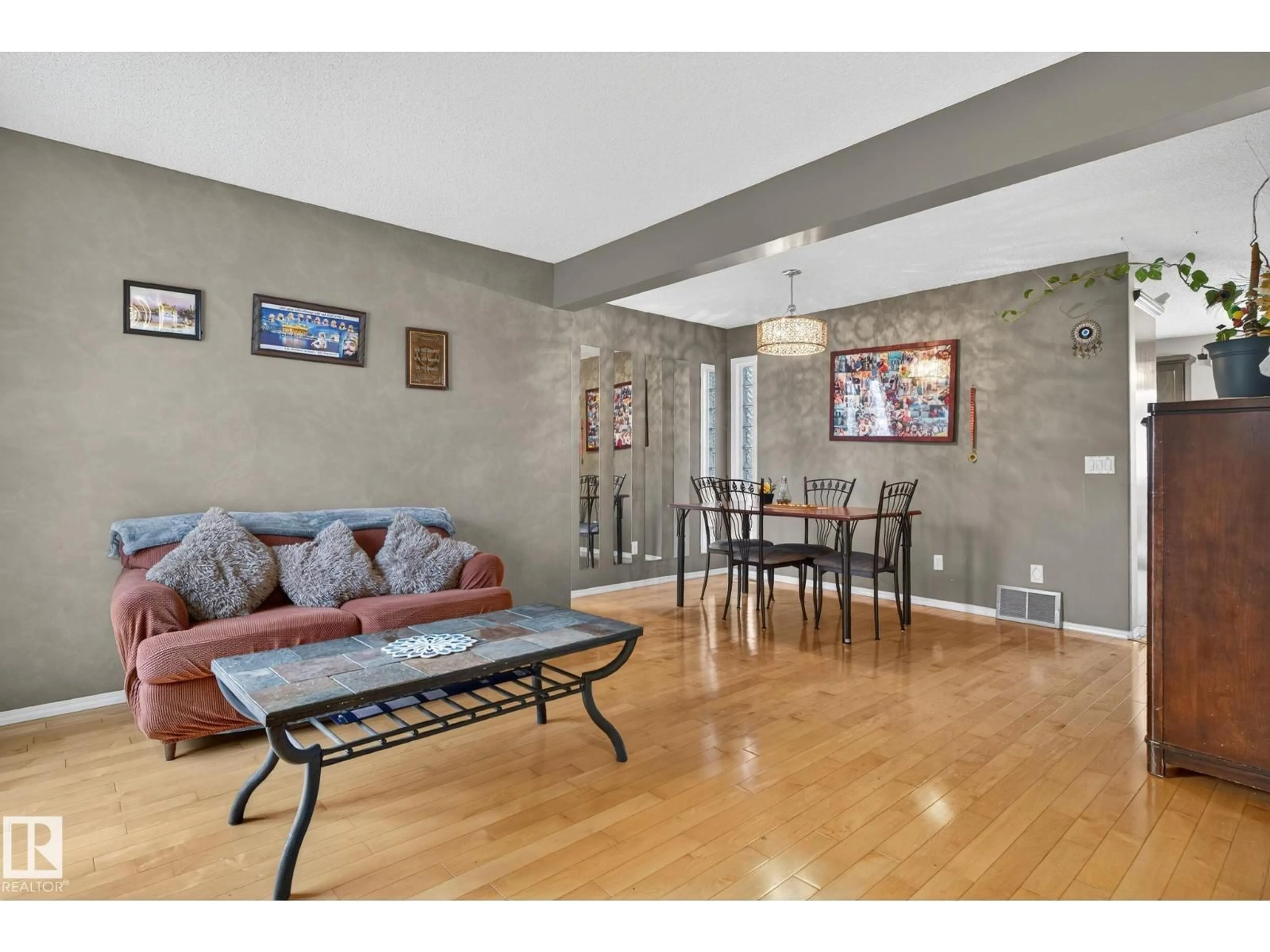 Living room with furniture, unknown for 3912 31 ST, Edmonton Alberta T6T1J5