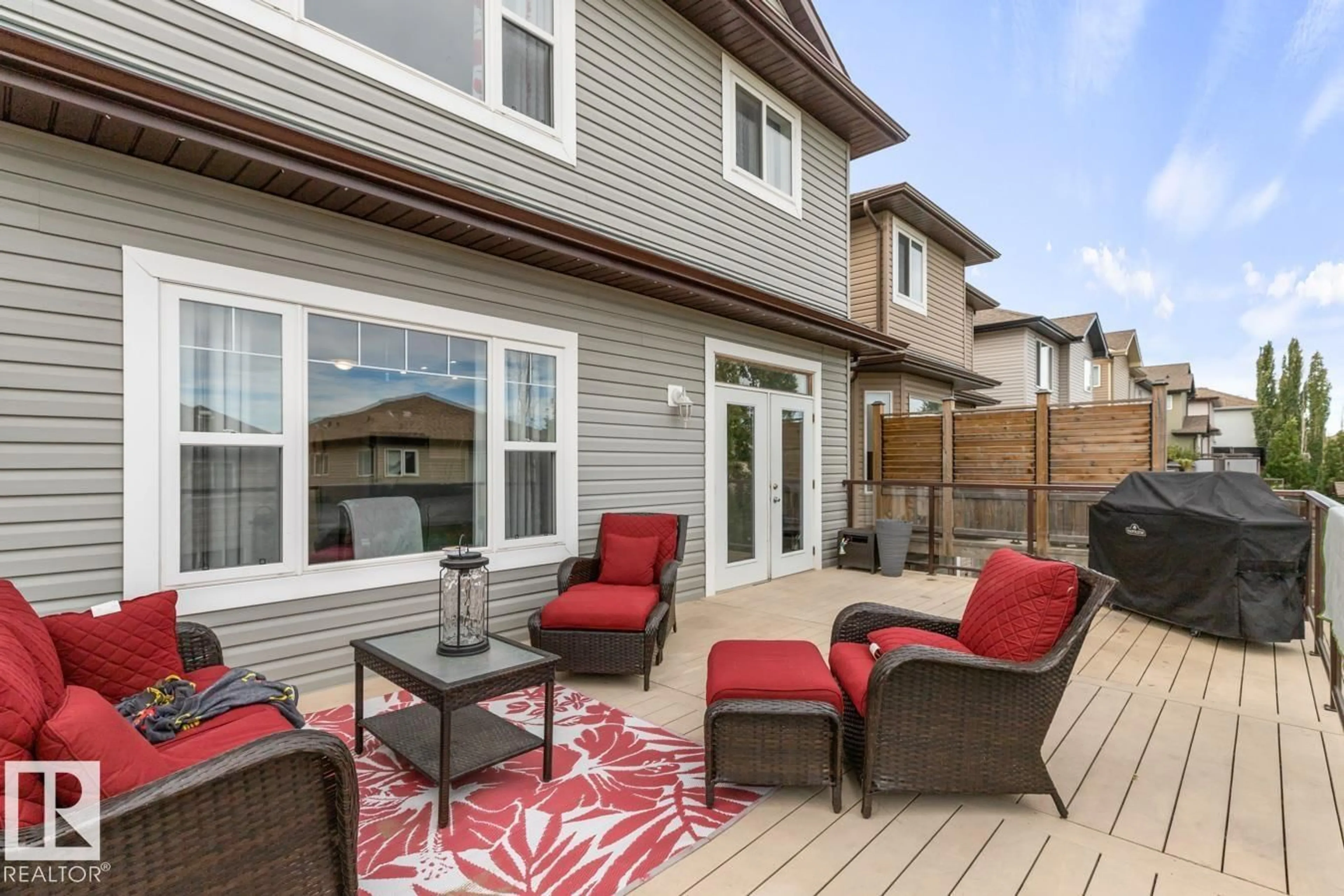 Patio, street for 612 SUNCREST WY, Sherwood Park Alberta T8H0G7