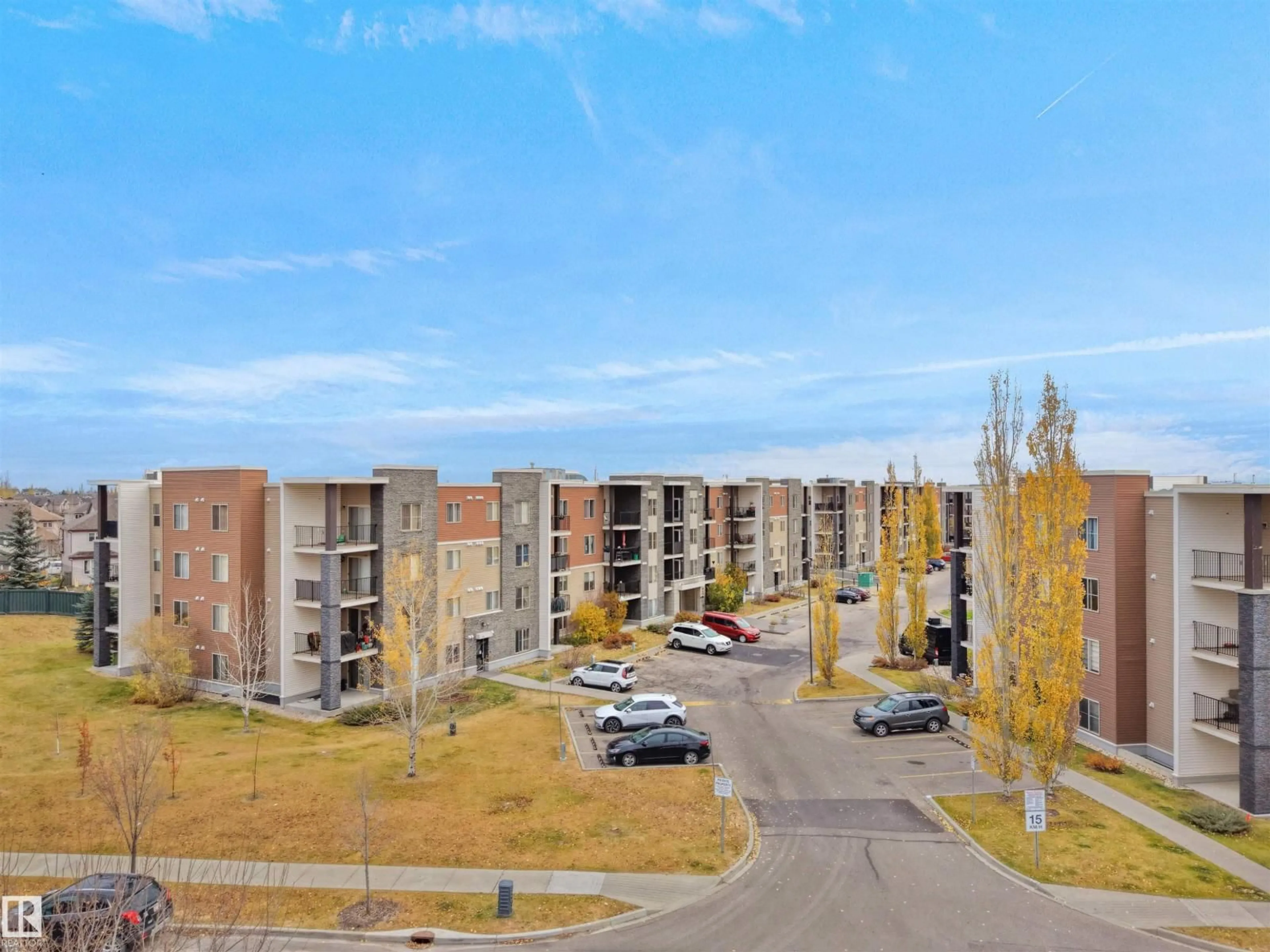 A pic from outside/outdoor area/front of a property/back of a property/a pic from drone, unknown for #115 - 11812 22 AV, Edmonton Alberta T6W2A2