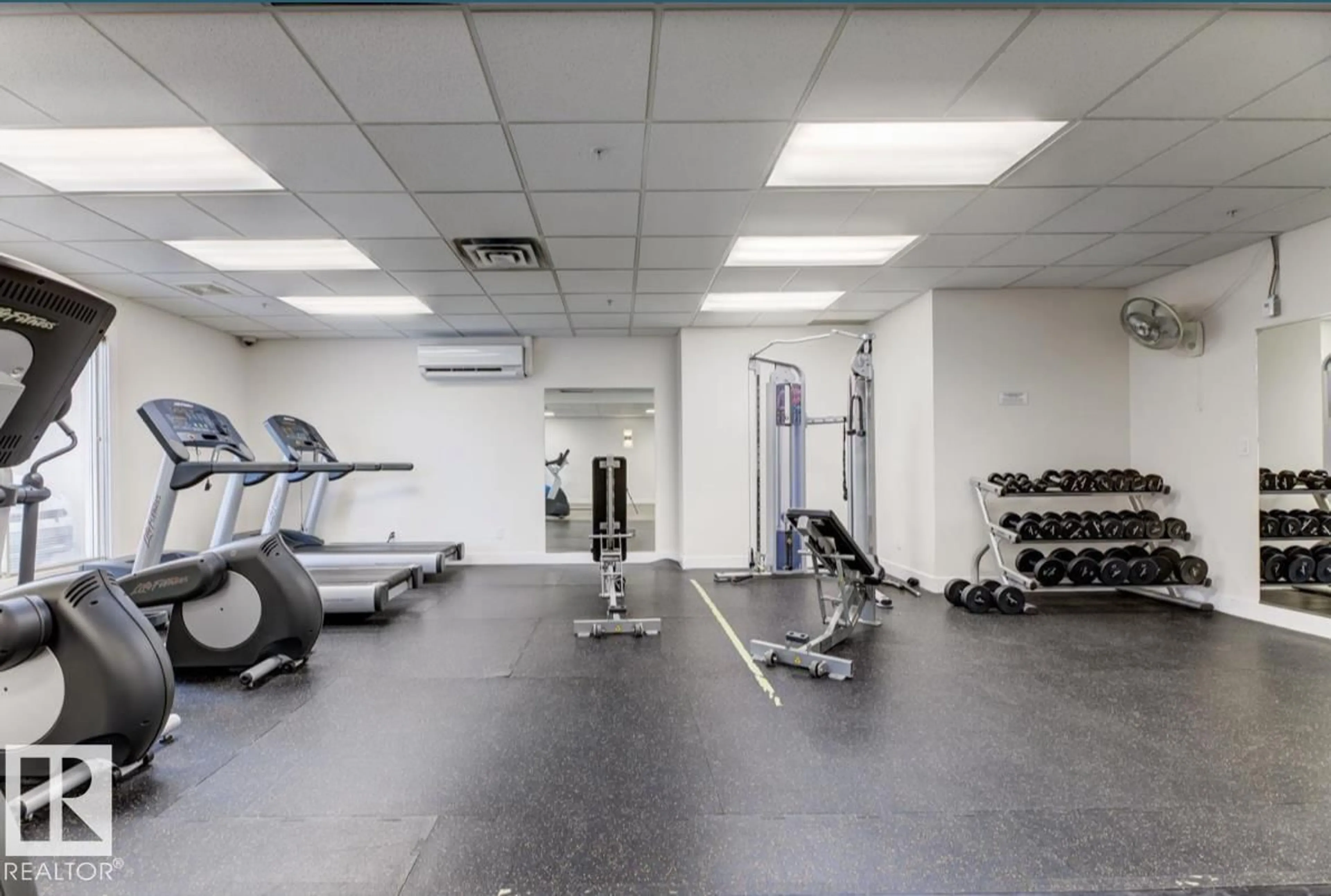 Gym or fitness room for 1402 - 10909 103 AV, Edmonton Alberta T5K2W7