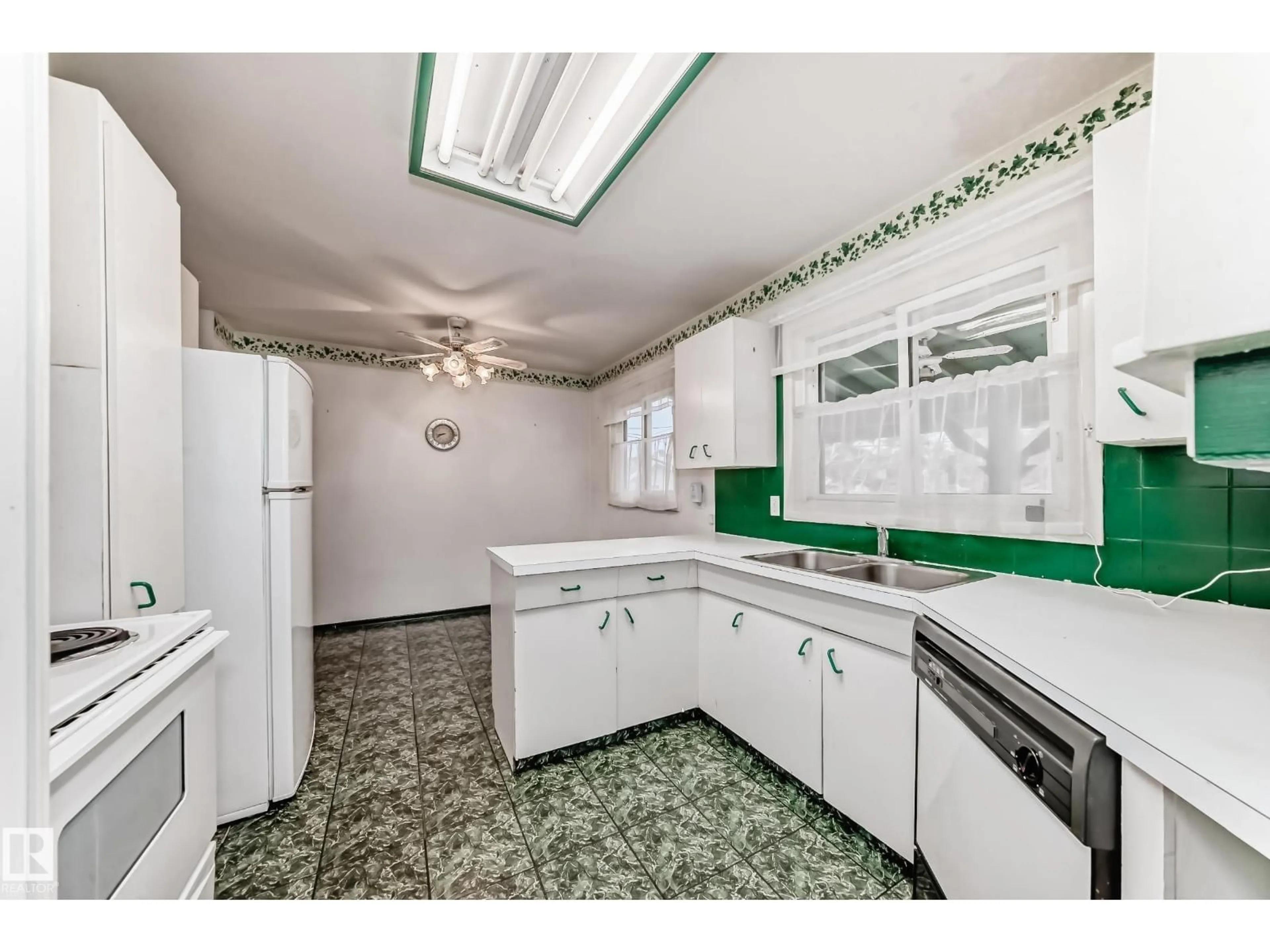 Standard kitchen, ceramic/tile floor for 10329 132 AV, Edmonton Alberta T5E0Y8