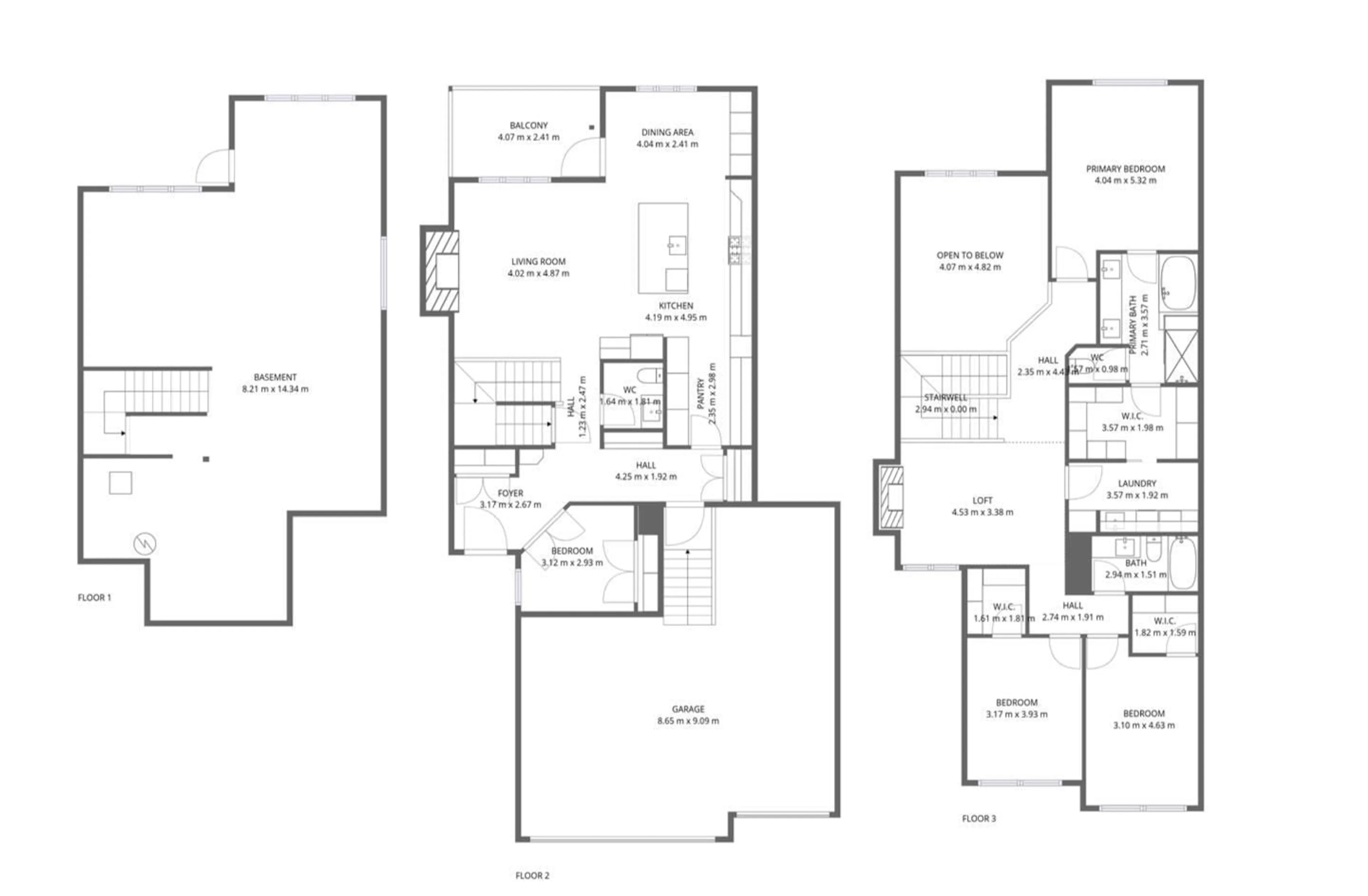 Floor plan for 101 STARLING WY, Fort Saskatchewan Alberta T8L1R5