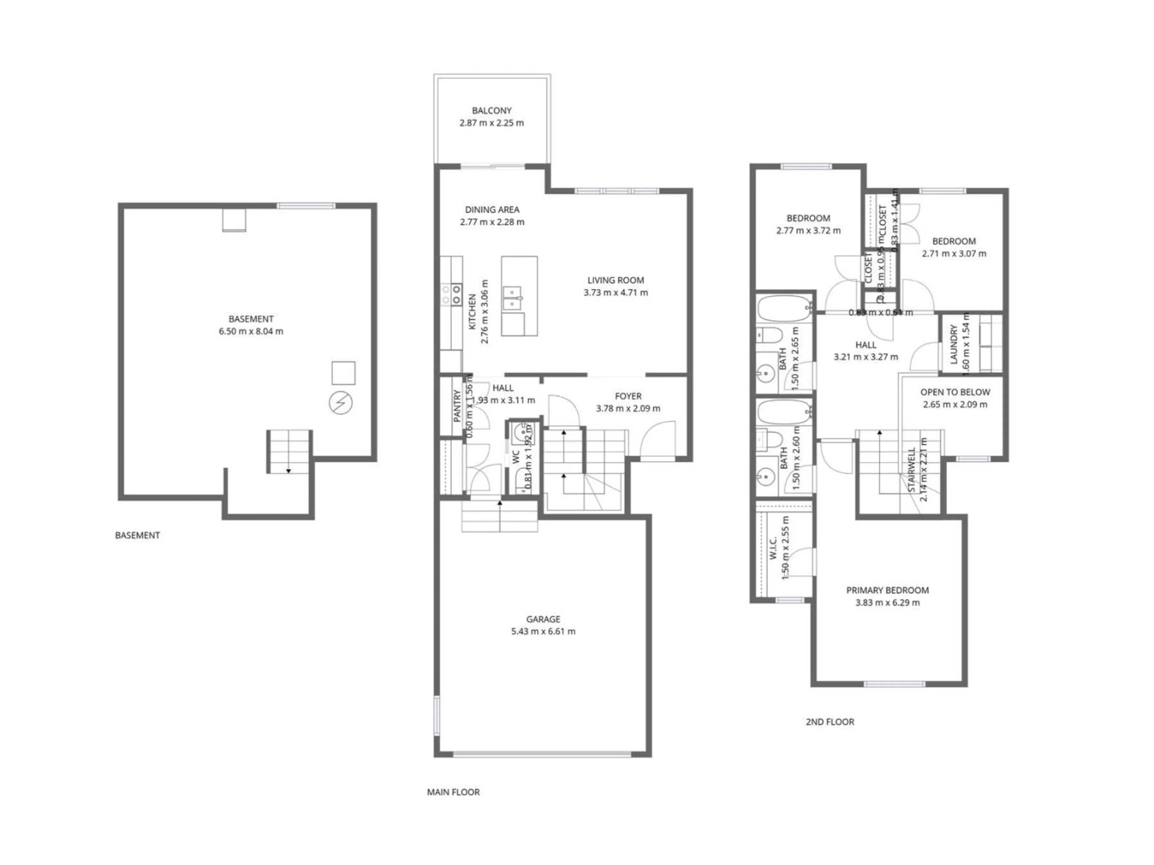 Floor plan for #44 - 4835 WRIGHT DR, Edmonton Alberta T6W3T2
