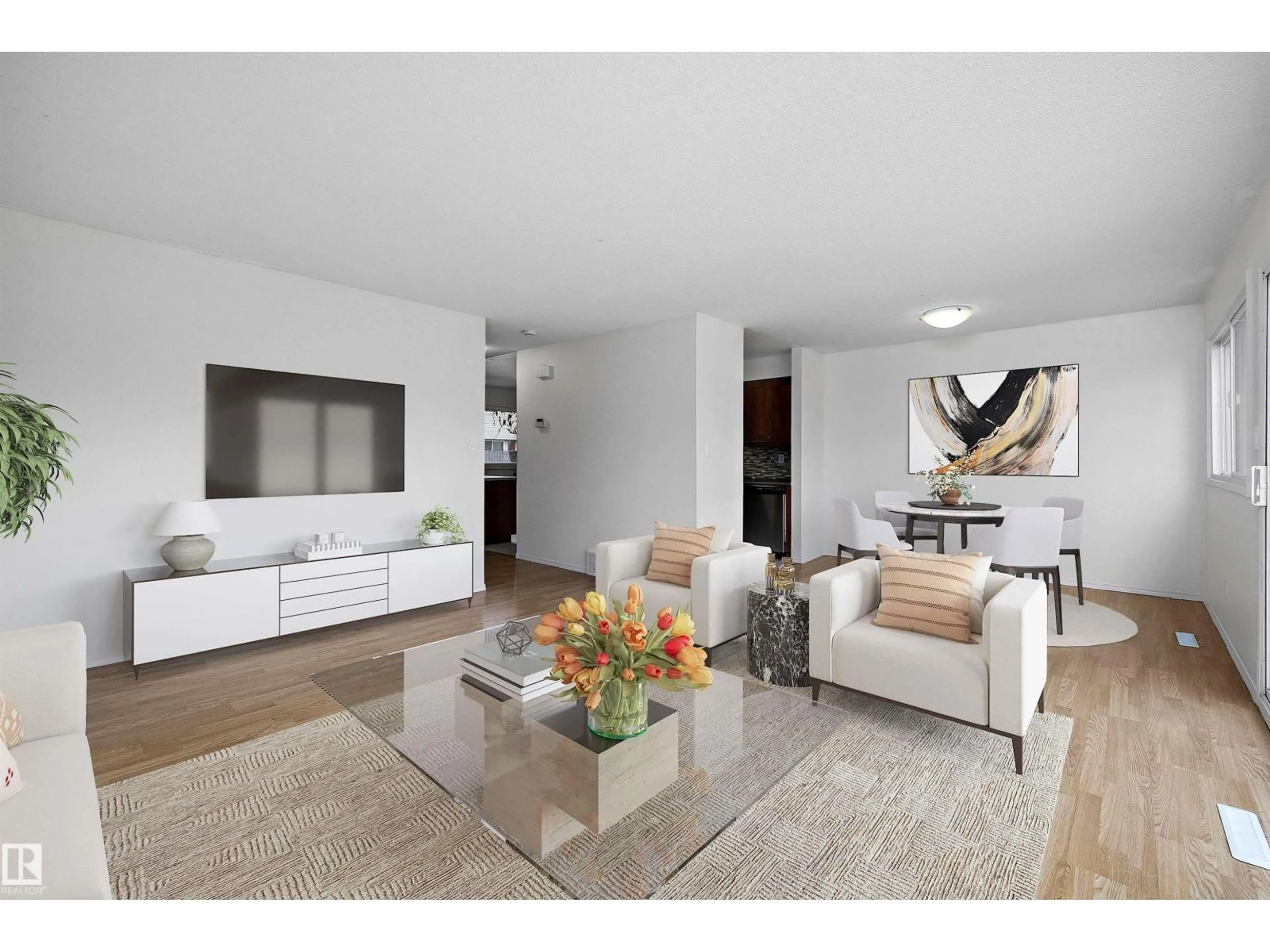 Living room with furniture, unknown for 47 ROYAL RD, Edmonton Alberta T6J2E7