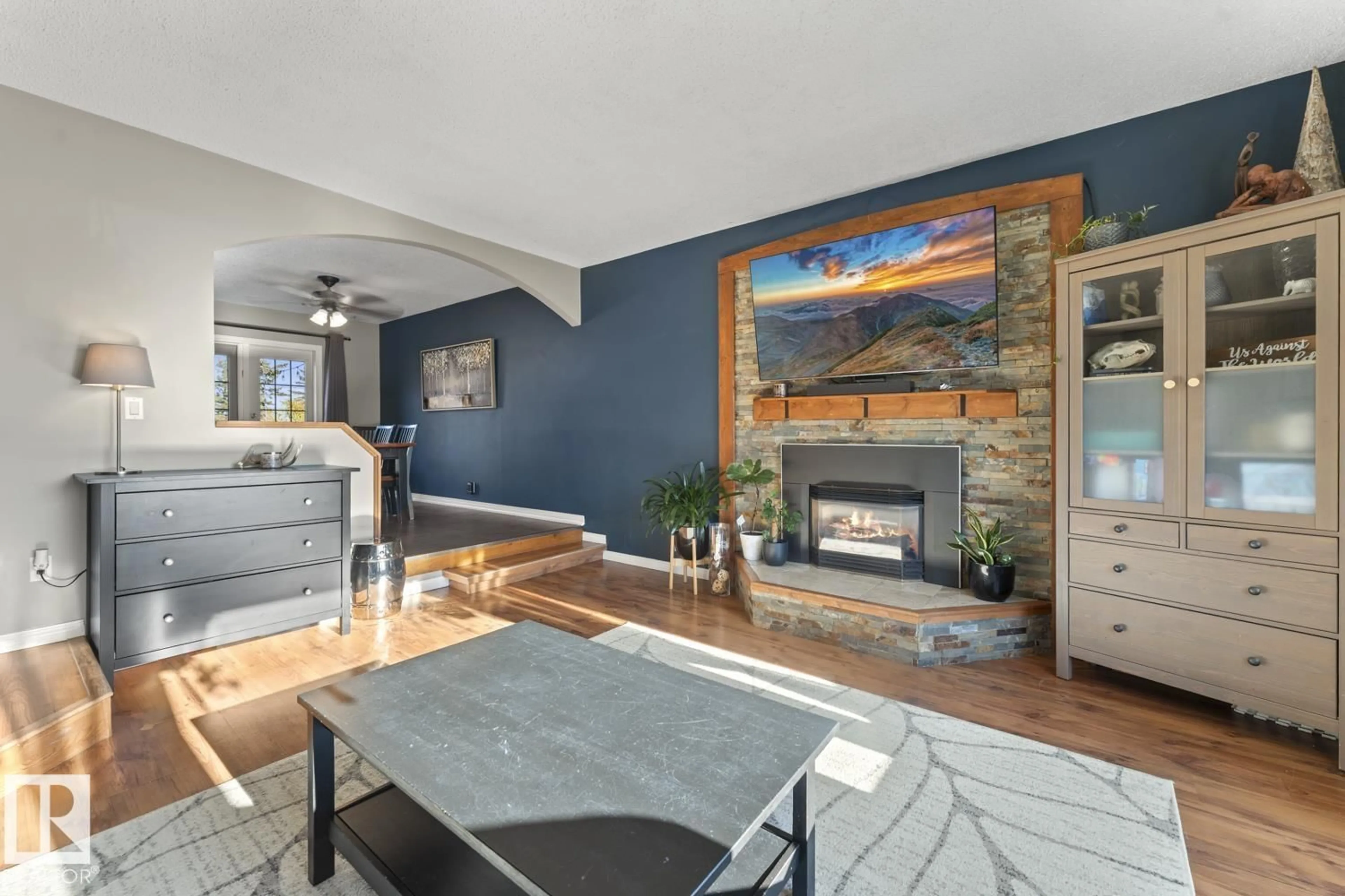 Living room with furniture, unknown for 1912 2 AV, Cold Lake Alberta T9M1E3