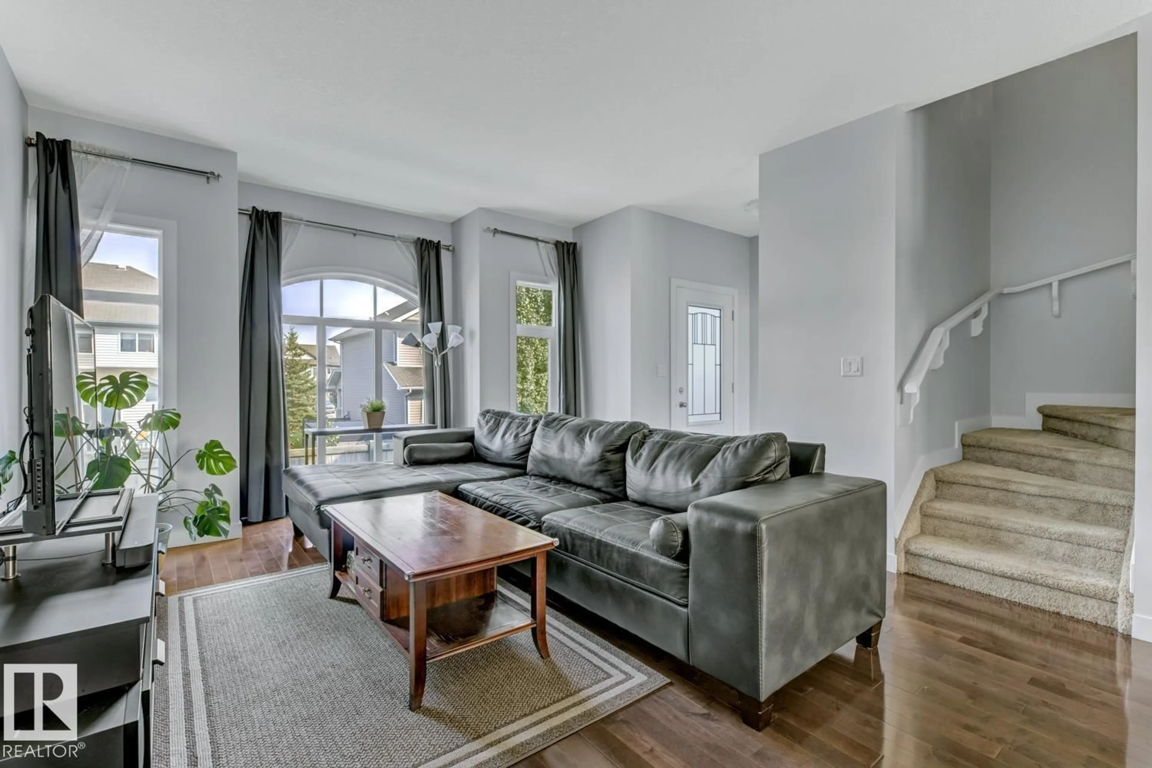 Living room with furniture, unknown for #2 - 723 172 ST, Edmonton Alberta T6W2N6