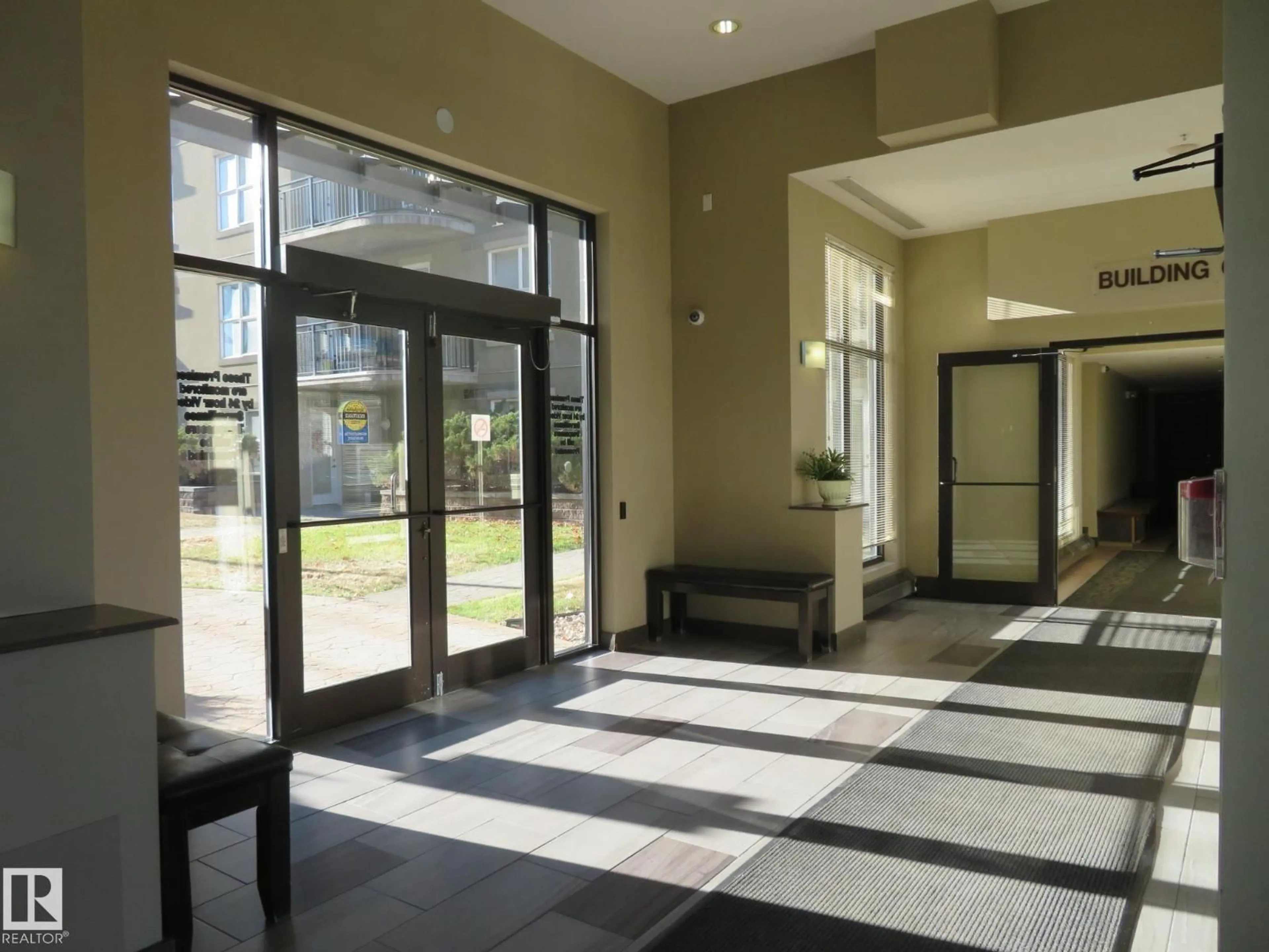 Indoor foyer for #2-417 - 4245 139 AV, Edmonton Alberta T5Y3E8