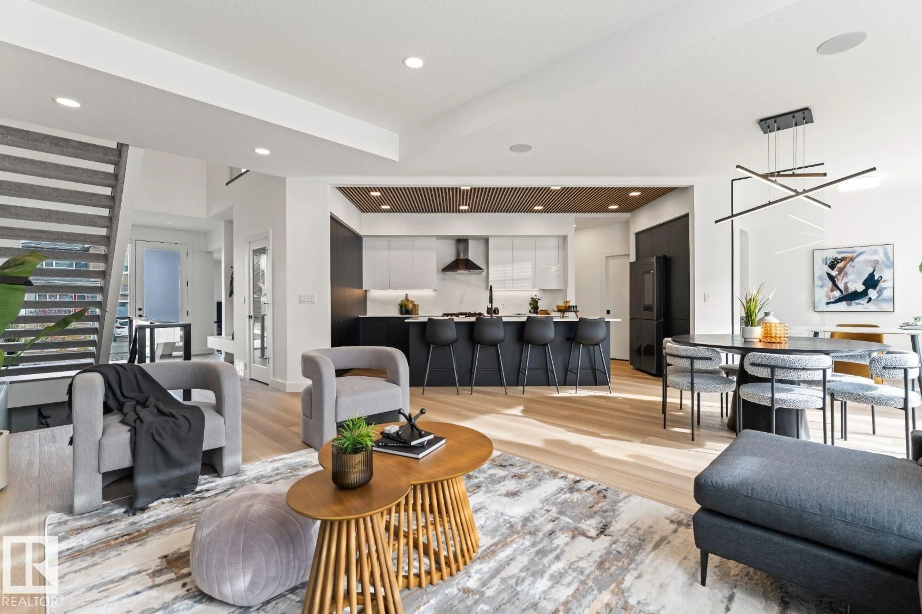 Open concept kitchen, unknown for SW - 6237 KING VISTA VS, Edmonton Alberta T6W3Z8