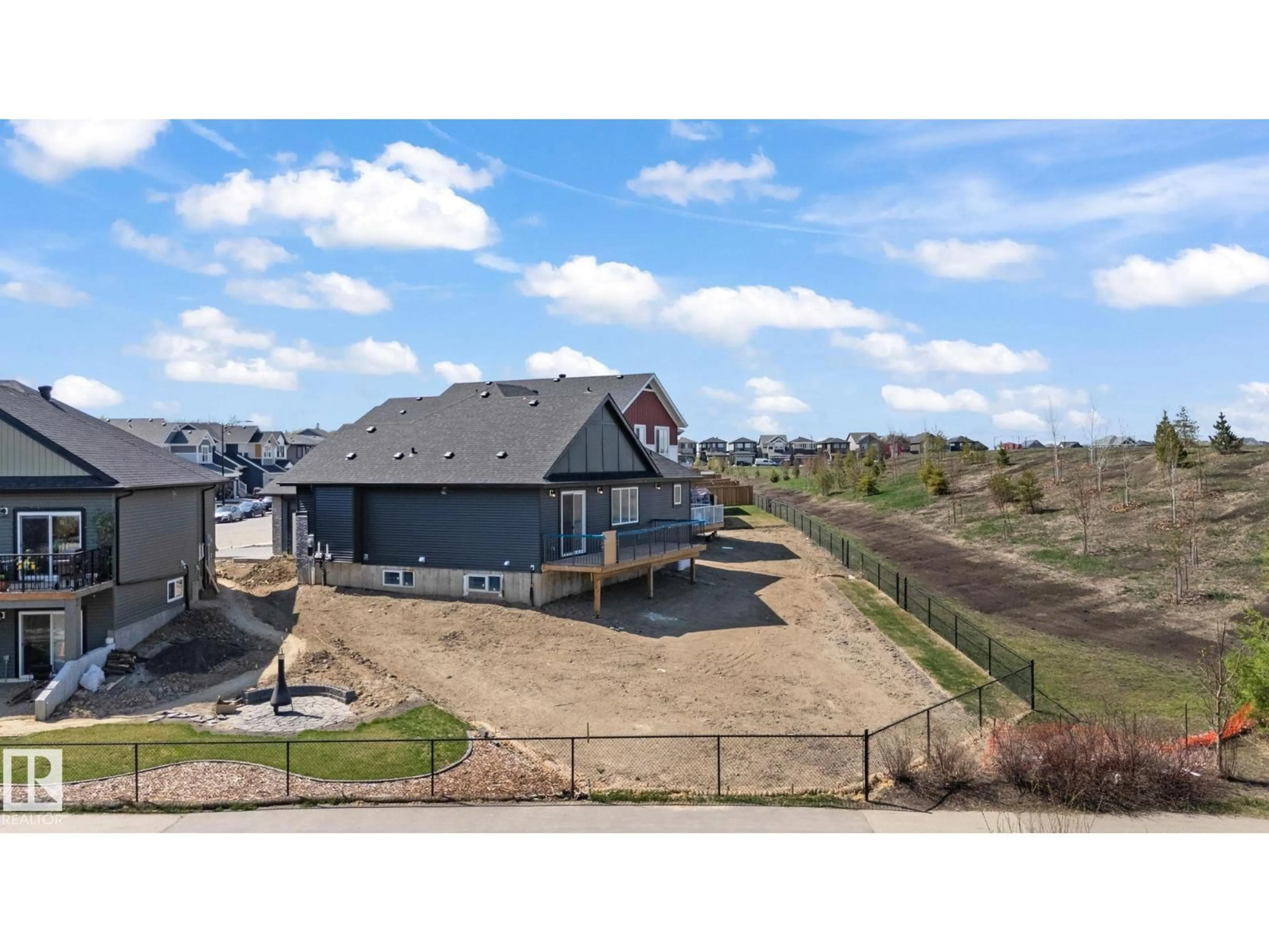 A pic from outside/outdoor area/front of a property/back of a property/a pic from drone, unknown for NW - 20908 128 AV, Edmonton Alberta T5S0R6