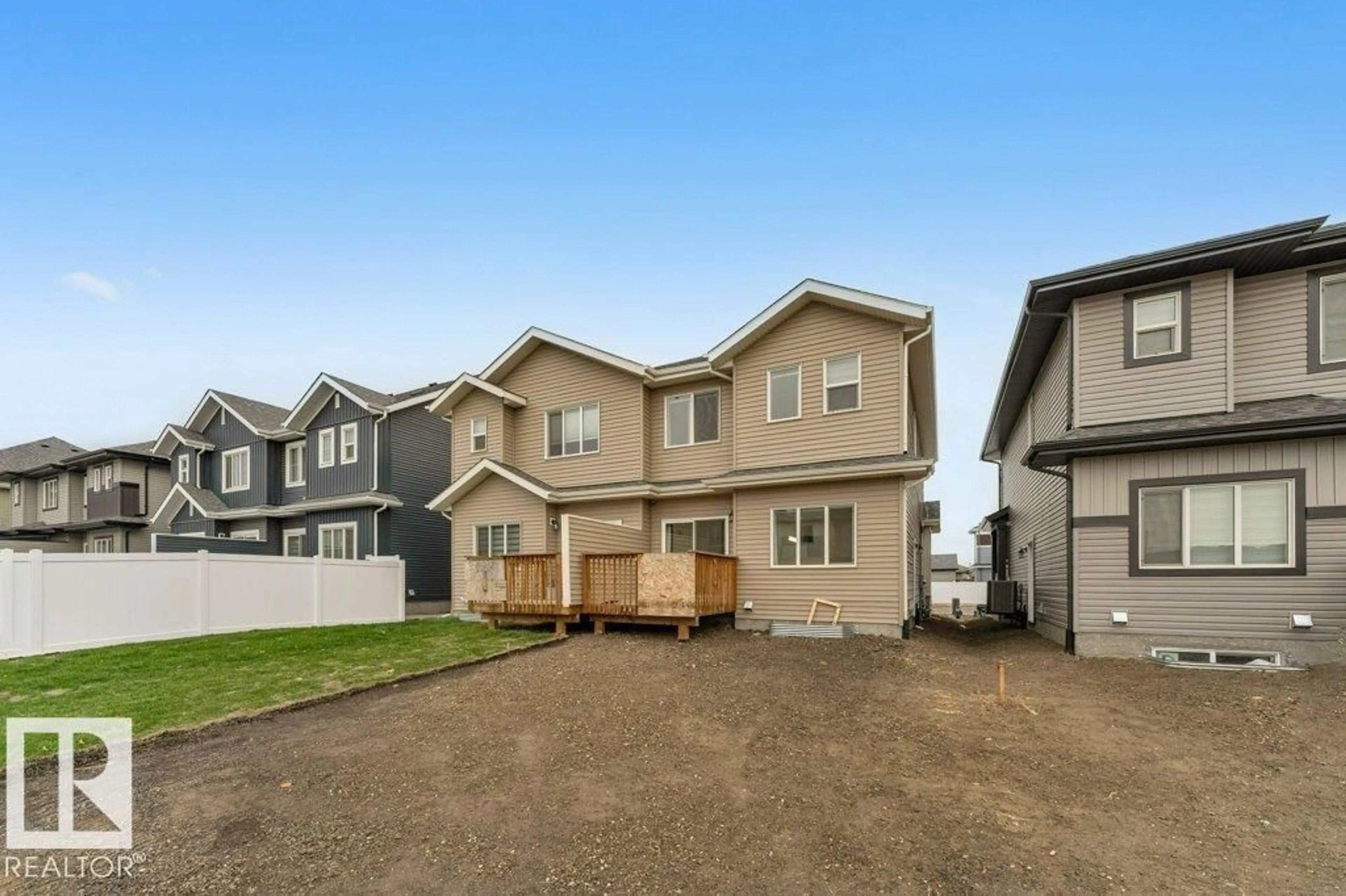 Home with vinyl exterior material, street for NW - 4807 171 AVE, Edmonton Alberta T5Y3P6