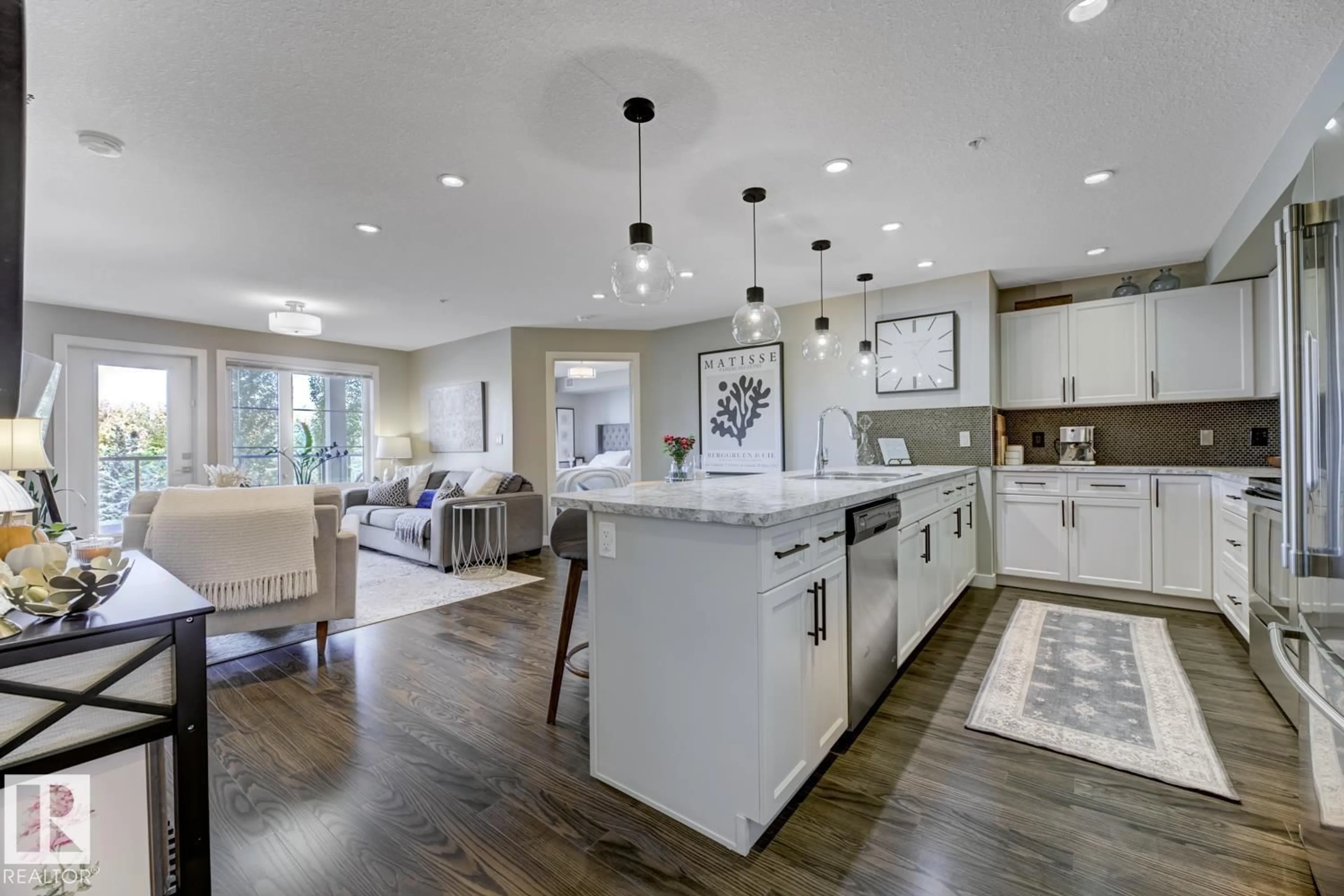Open concept kitchen, unknown for 210 - 5029 EDGEMONT BV, Edmonton Alberta T6M0S8