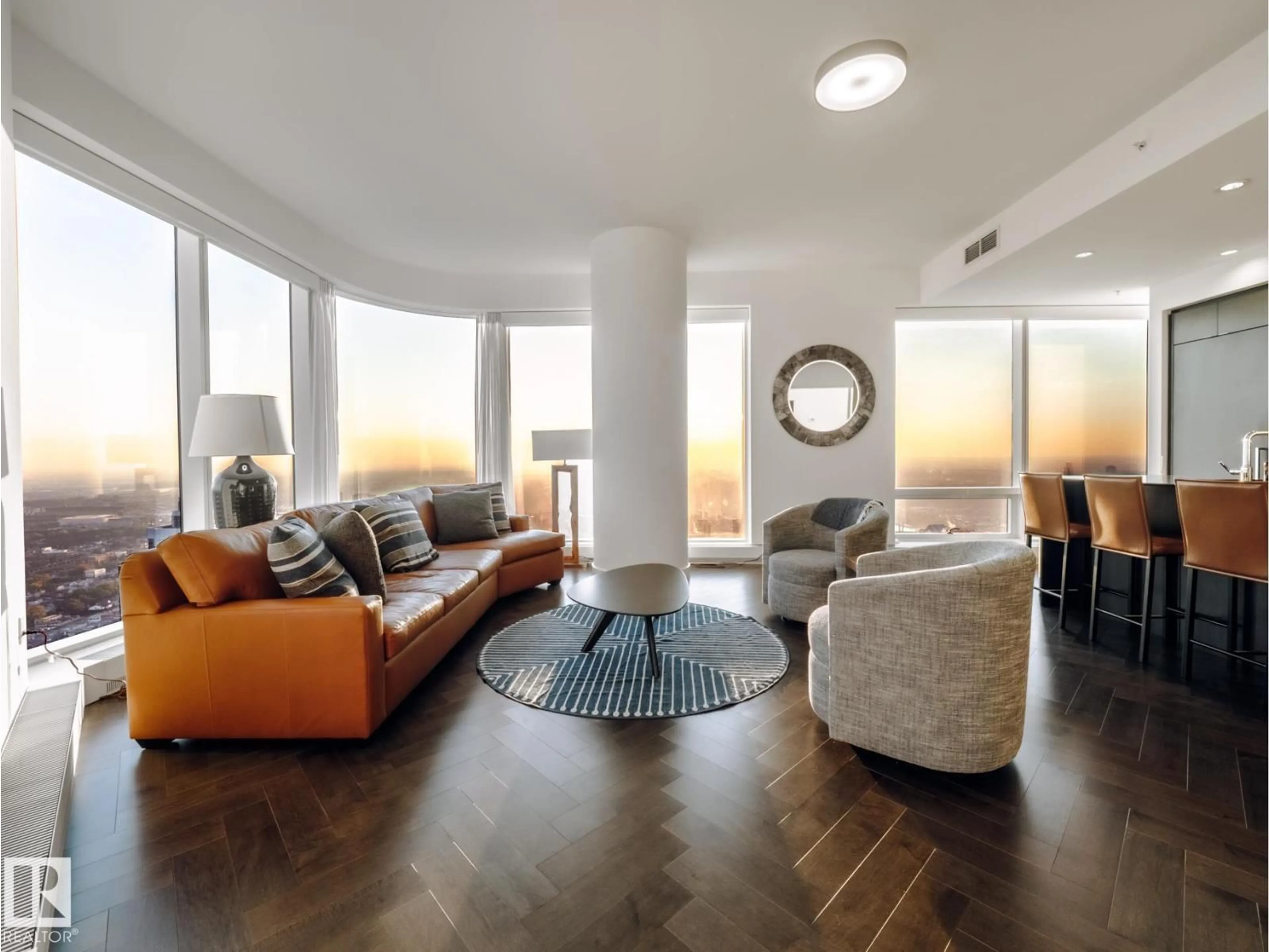 Living room with furniture, unknown for 10360 - 4402 102 ST NW, Edmonton Alberta T5J0K6