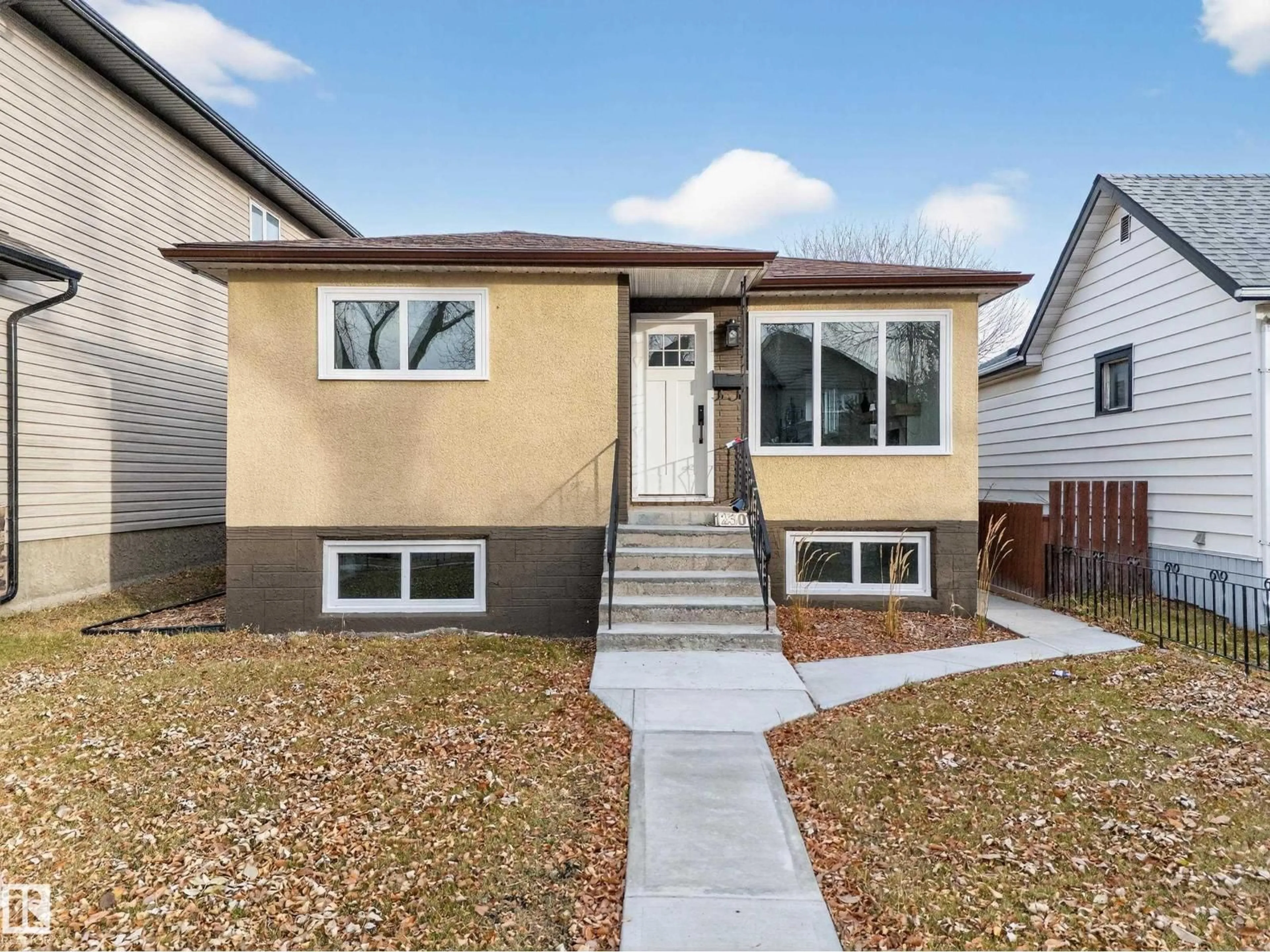 Home with vinyl exterior material, street for NW - 12307 85 ST, Edmonton Alberta T5B3H1