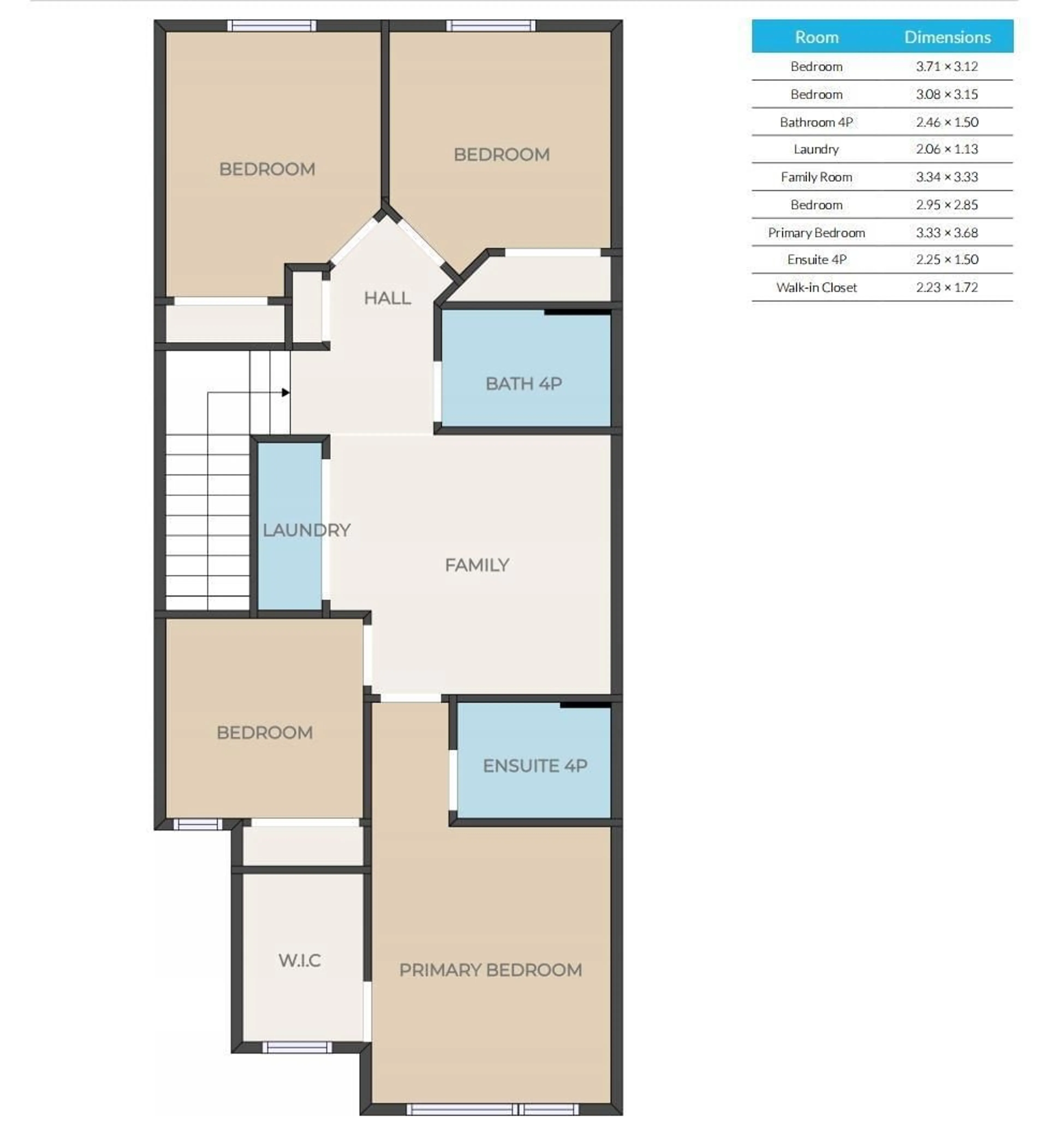 Floor plan for 637 KINGLET BV, Edmonton Alberta T5S0S8