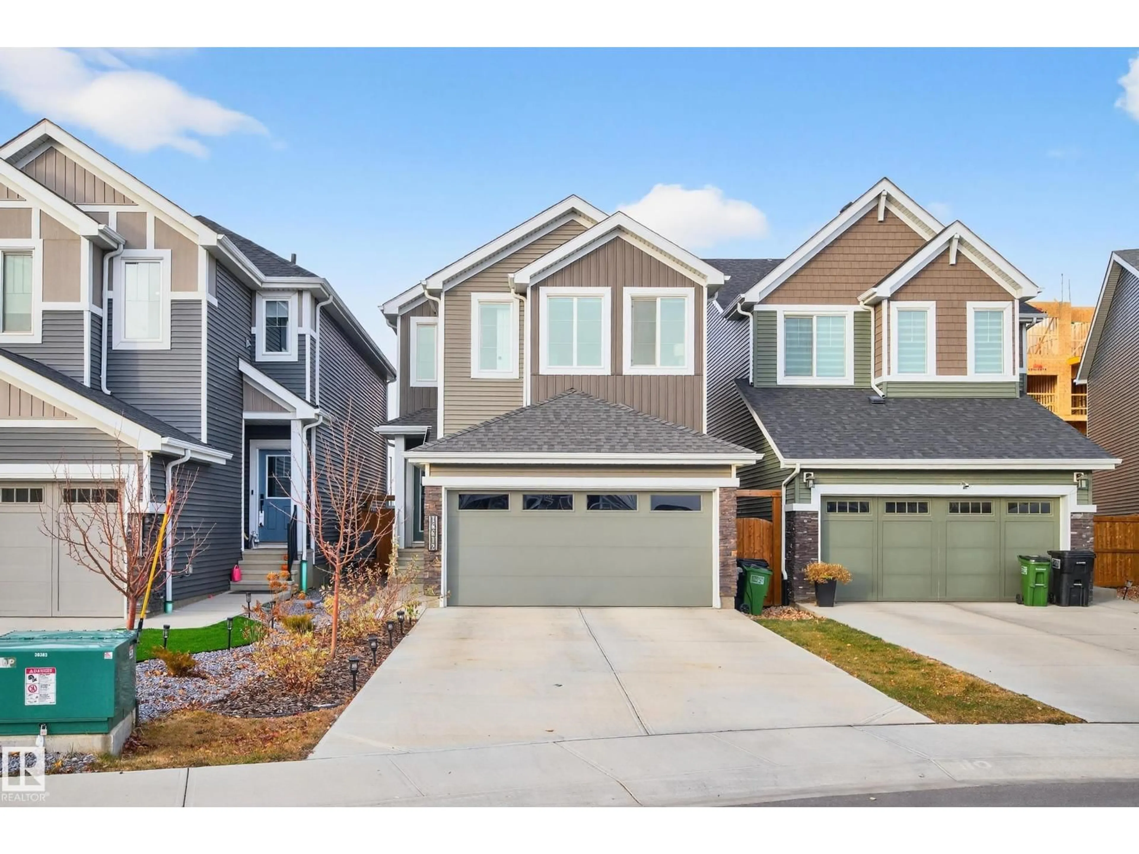 Home with vinyl exterior material, street for SW - 16612 30 AV, Edmonton Alberta T6W4P9