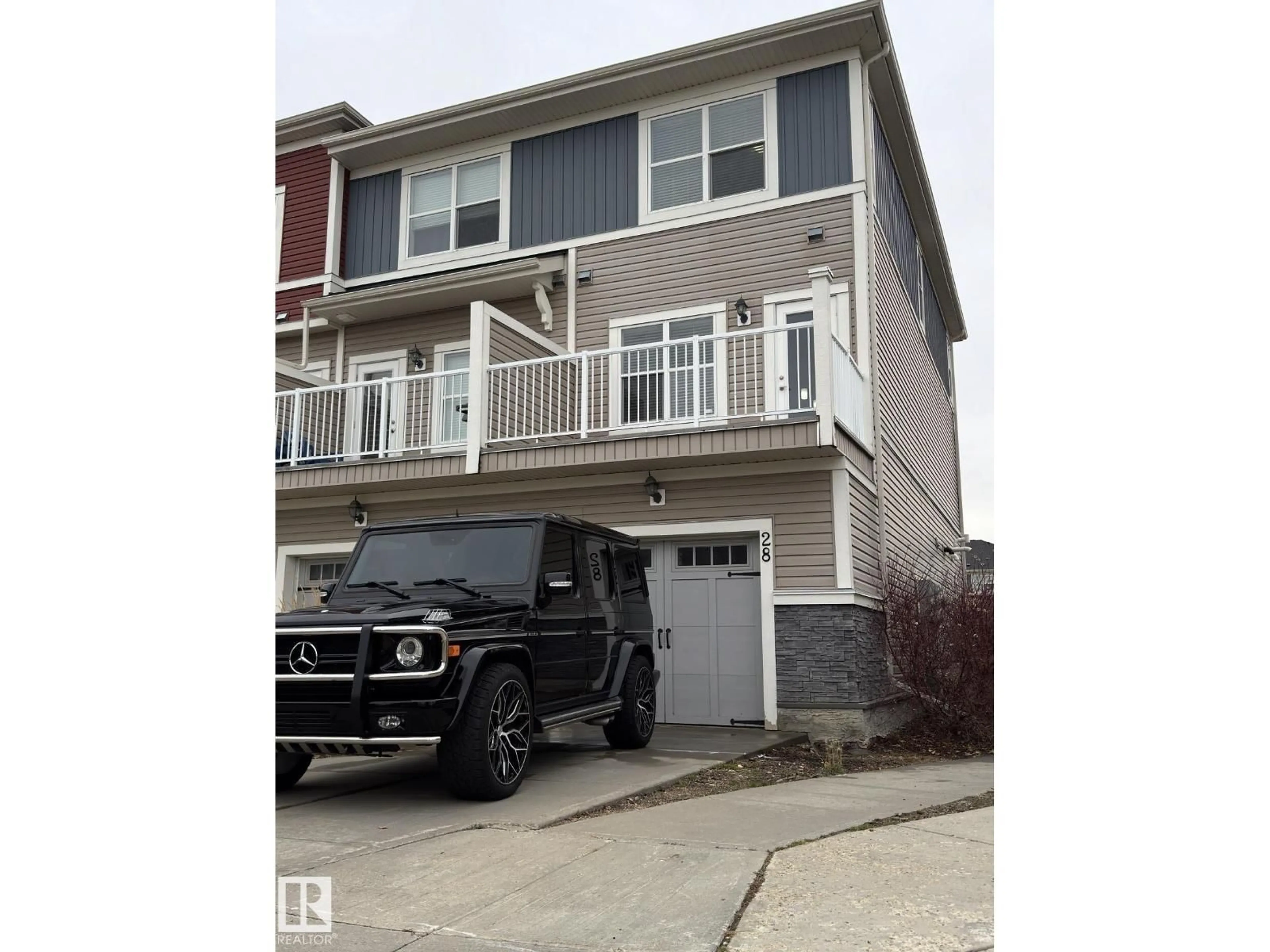 Home with vinyl exterior material, street for #28 - 3710 ALLAN DR, Edmonton Alberta T6W2C4