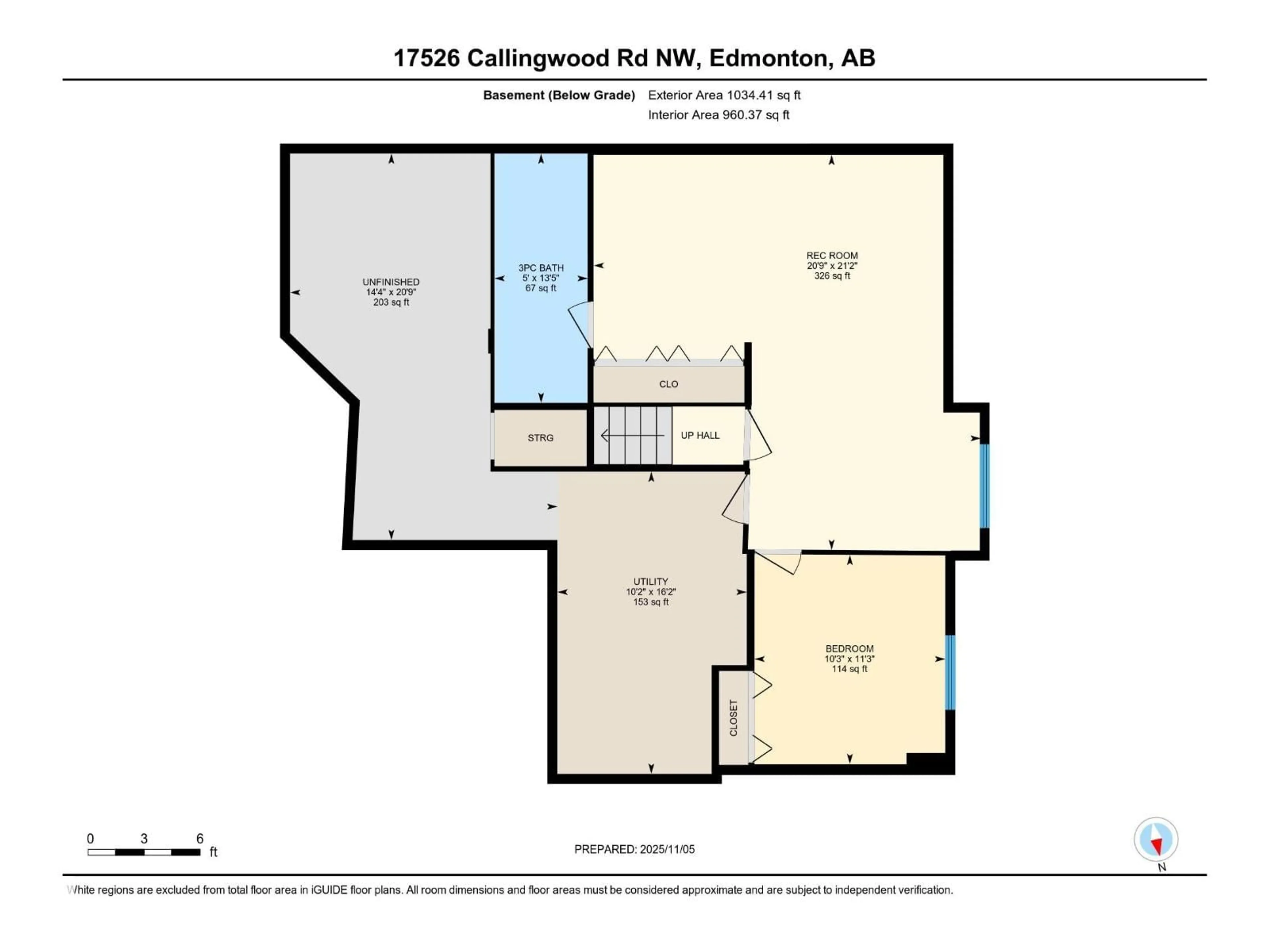 Floor plan for 17526 CALLINGWOOD RD, Edmonton Alberta T5T5P1