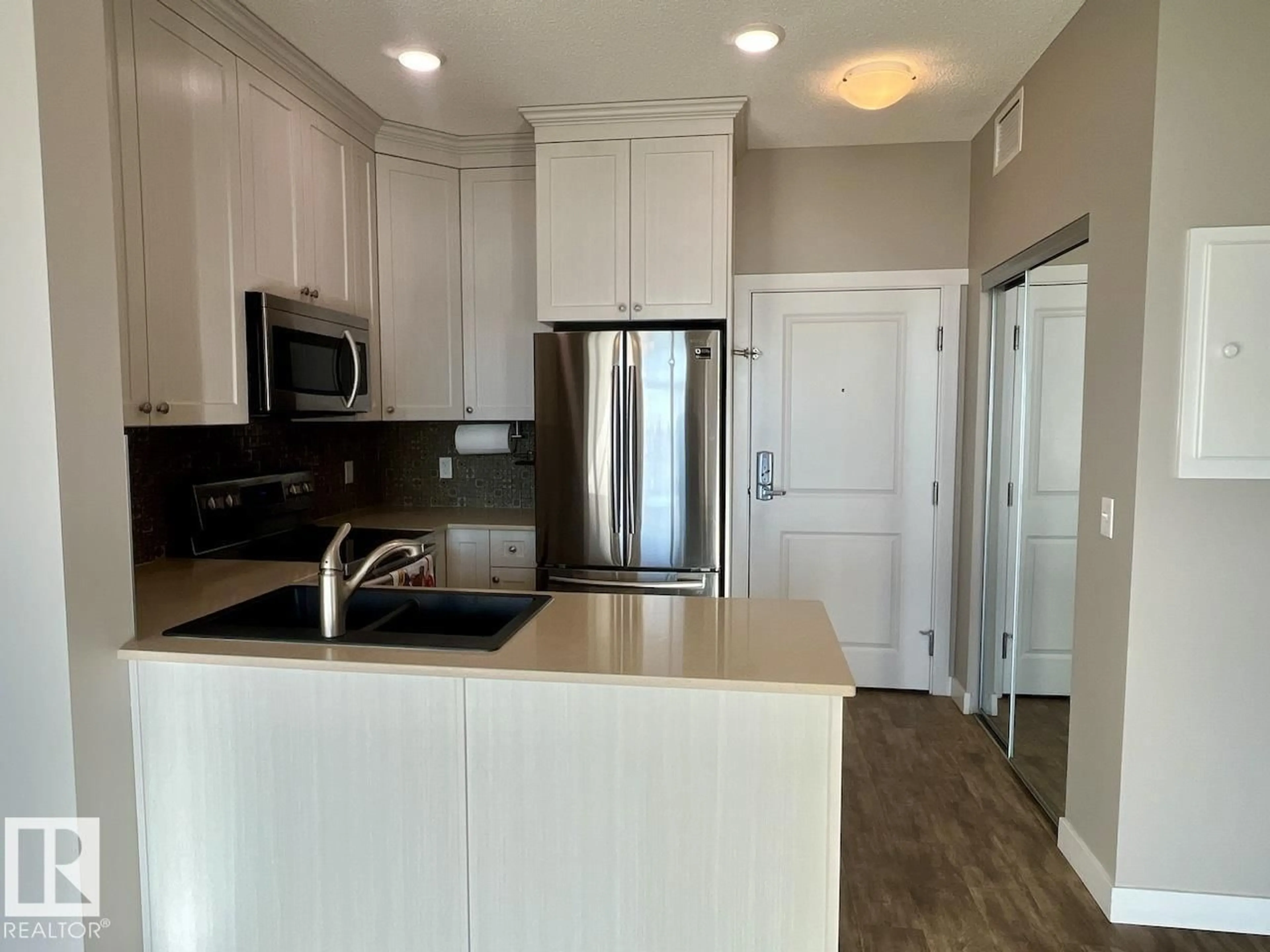 Open concept kitchen, unknown for #407 - 12804 140 AV, Edmonton Alberta T6V0M3