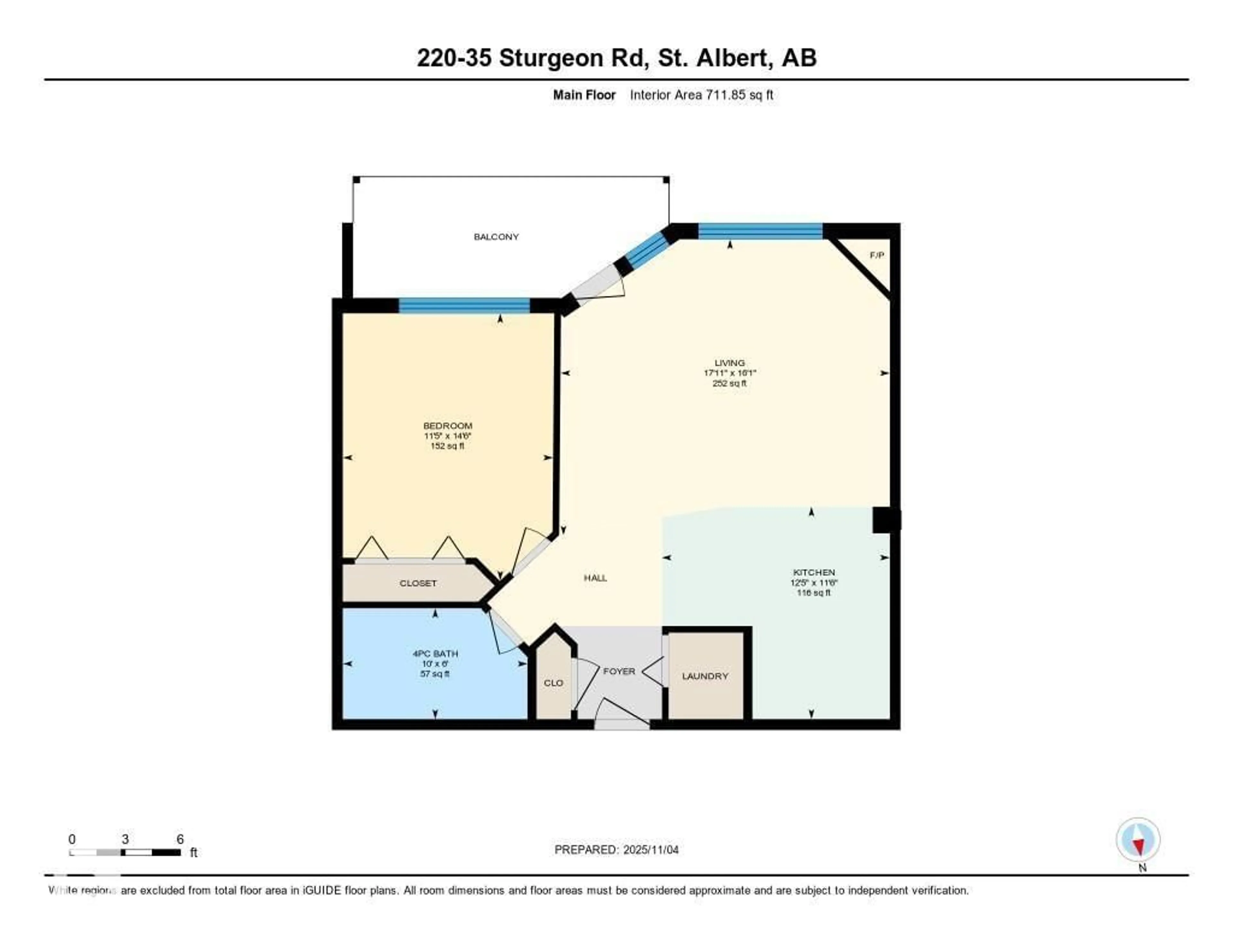 Floor plan for 220 STURGEON RD, St. Albert Alberta T8N0E8