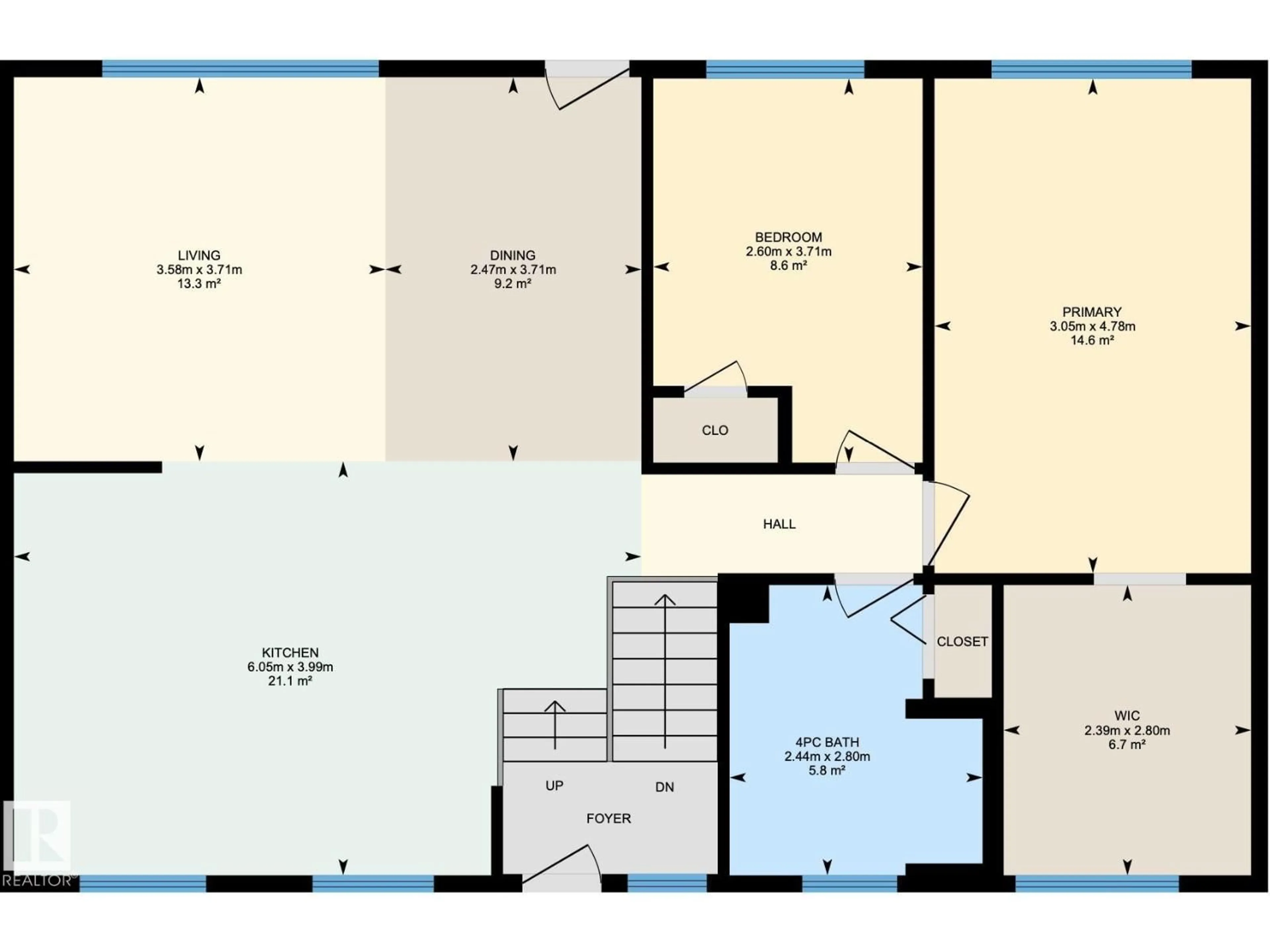 Floor plan for NW - 10982 164 ST, Edmonton Alberta T5P3S3