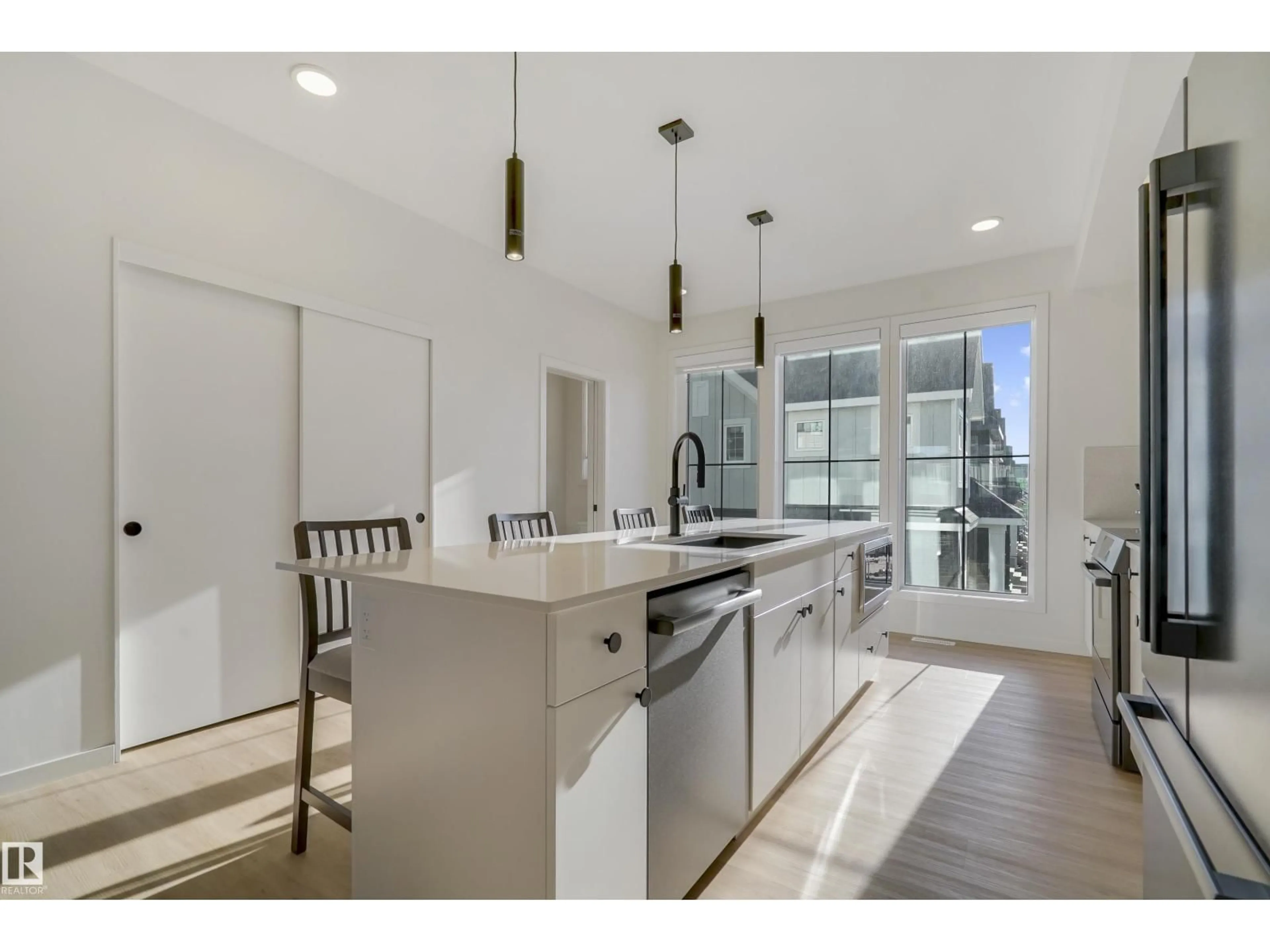Open concept kitchen, unknown for 22739 82 AV, Edmonton Alberta T5T4N5