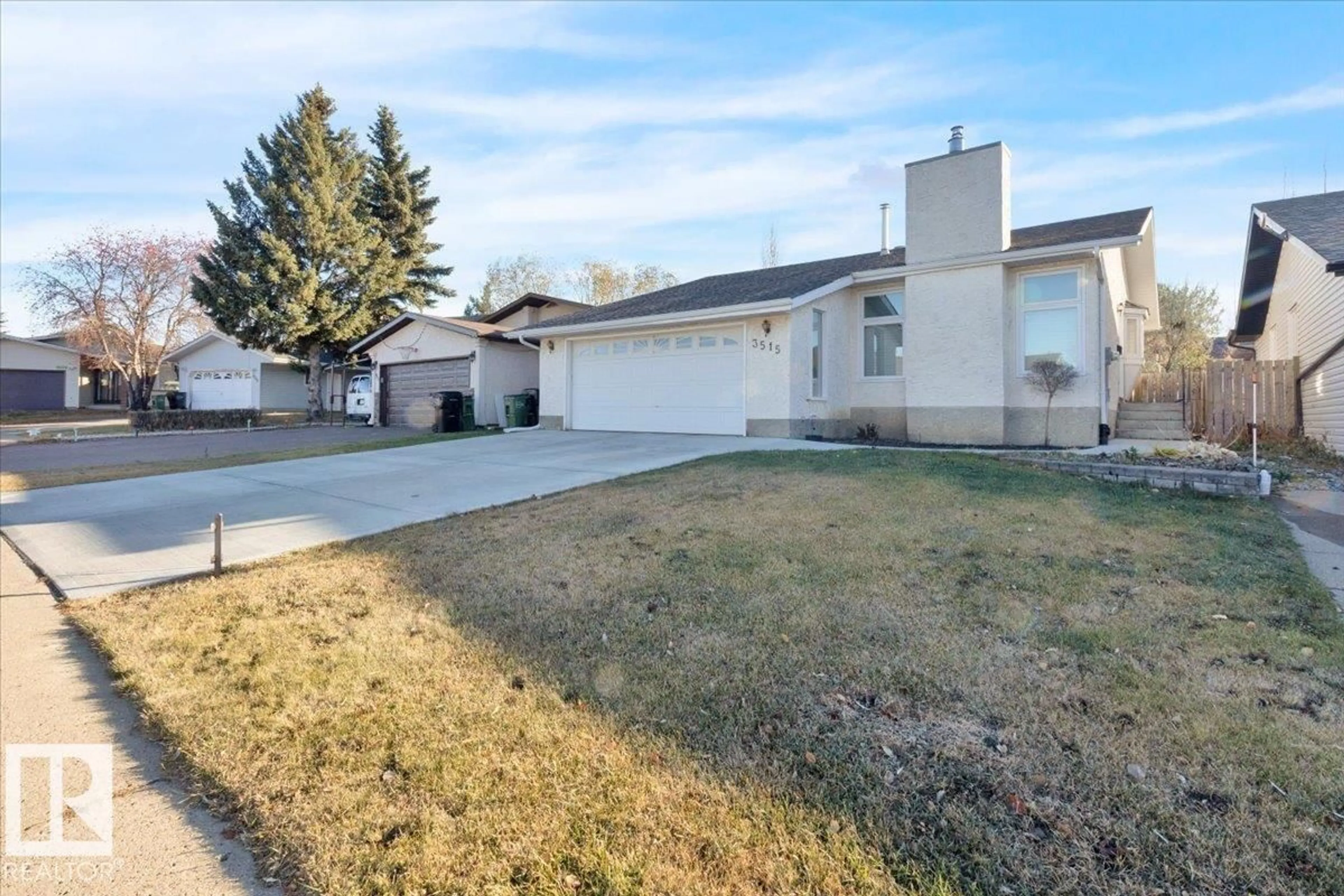 A pic from outside/outdoor area/front of a property/back of a property/a pic from drone, street for 3515 20 AV, Edmonton Alberta T6L3E2
