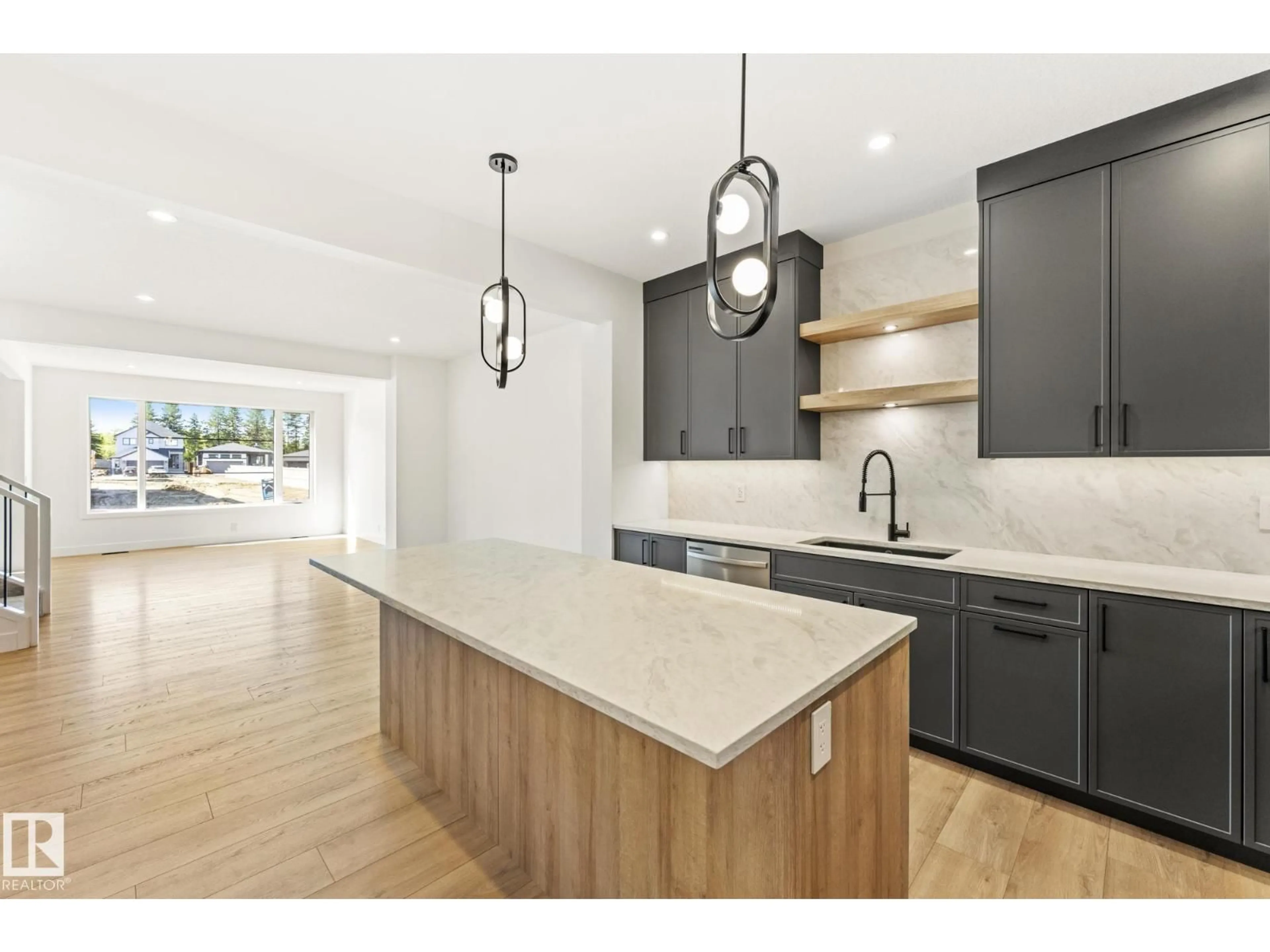 Open concept kitchen, unknown for 103 NEWBURY CI, Sherwood Park Alberta T8B0E8