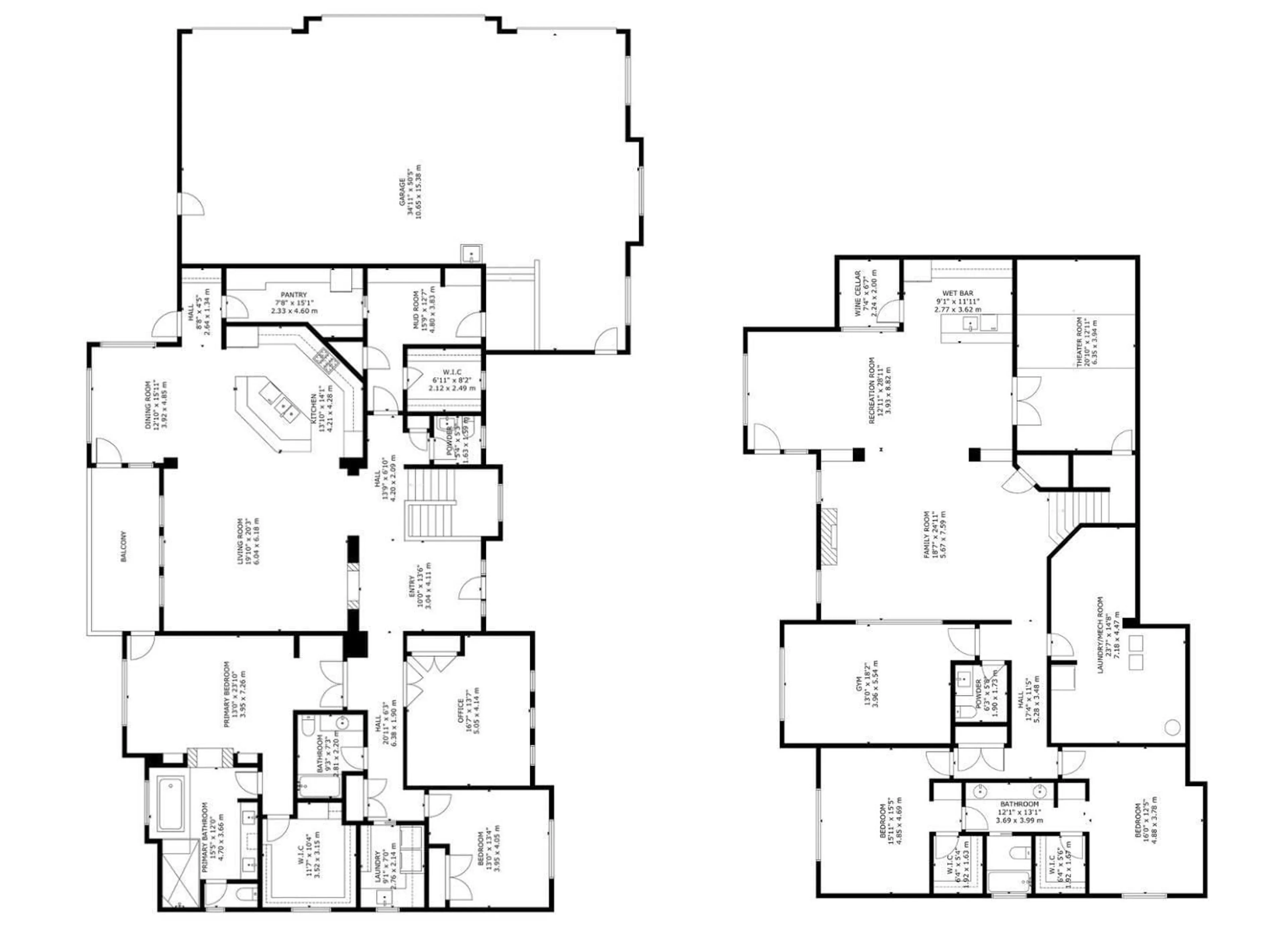 Floor plan for 53120 - 2 RGE ROAD 15, Rural Parkland County Alberta T7Y2E4