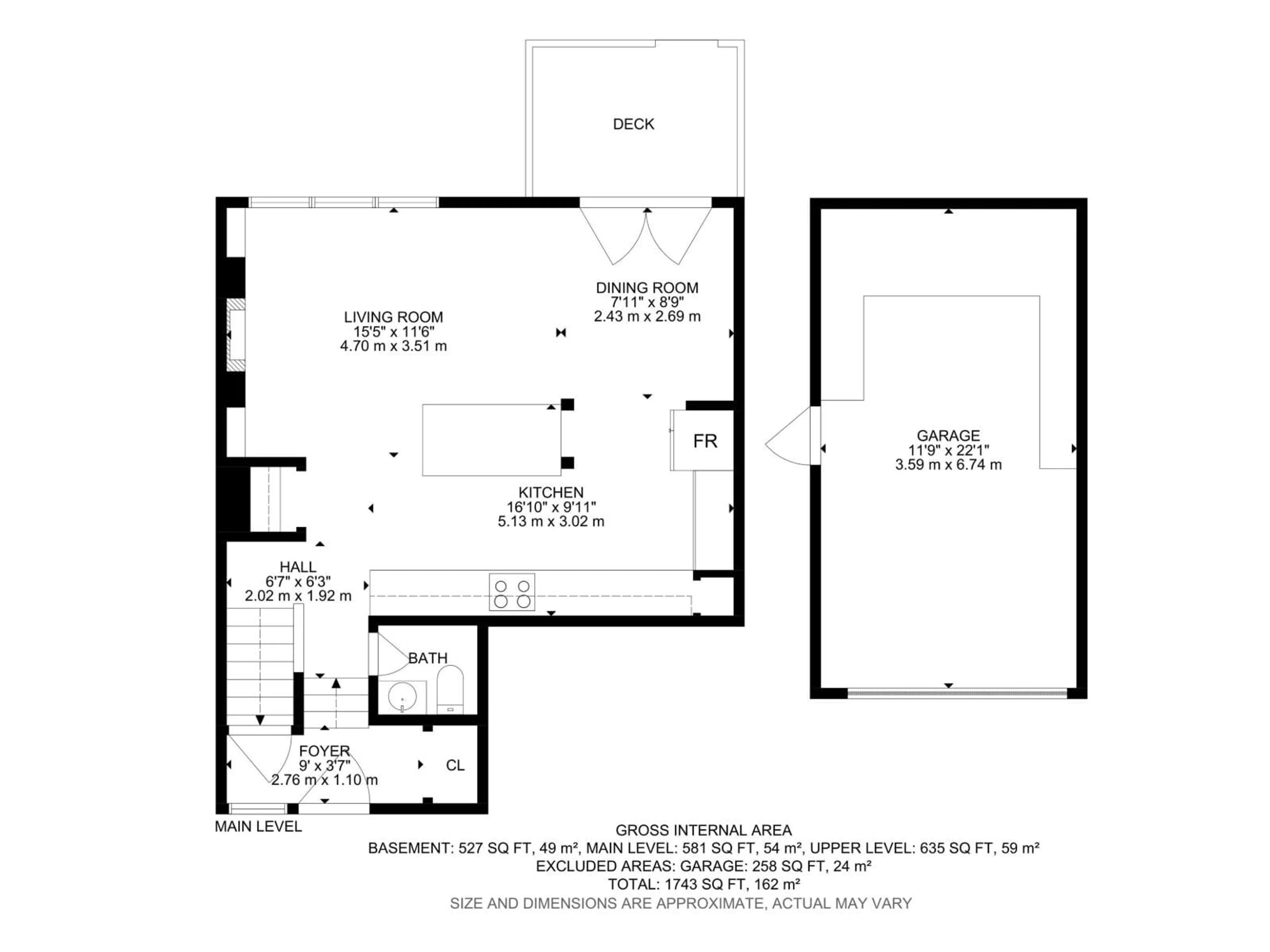 Floor plan for 272 GRANDIN VG, St. Albert Alberta T8N2R6
