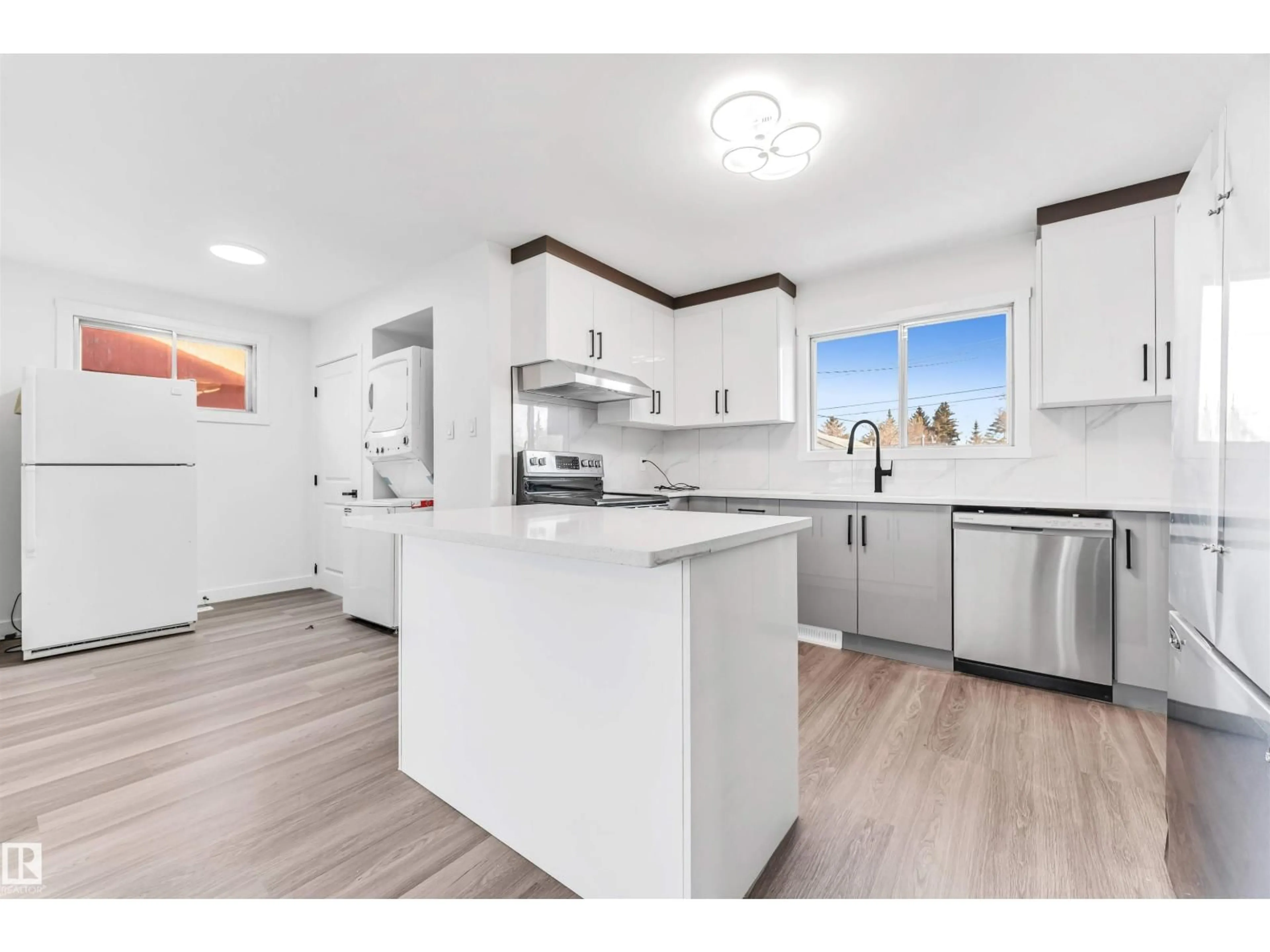 Open concept kitchen, unknown for 10751 164 ST, Edmonton Alberta T5P3S1