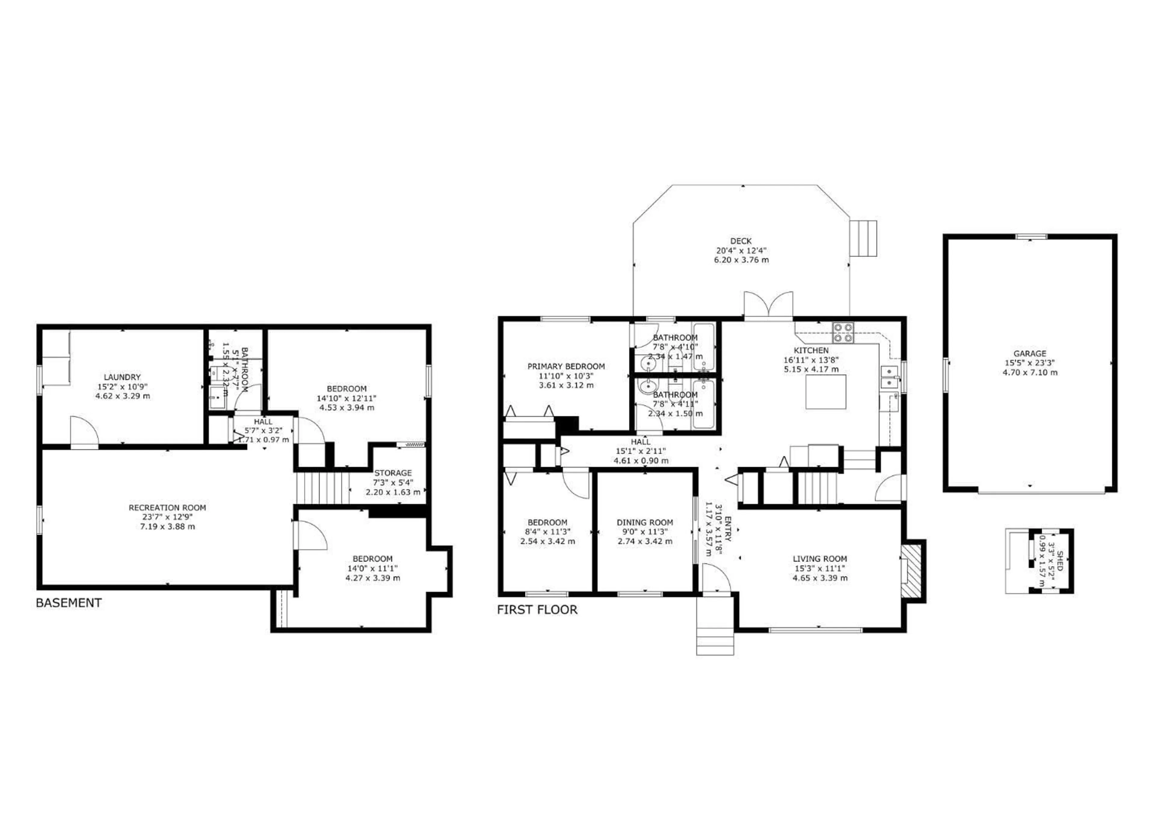 Floor plan for 59 GARDEN VALLEY DR, Stony Plain Alberta T7Z1H4