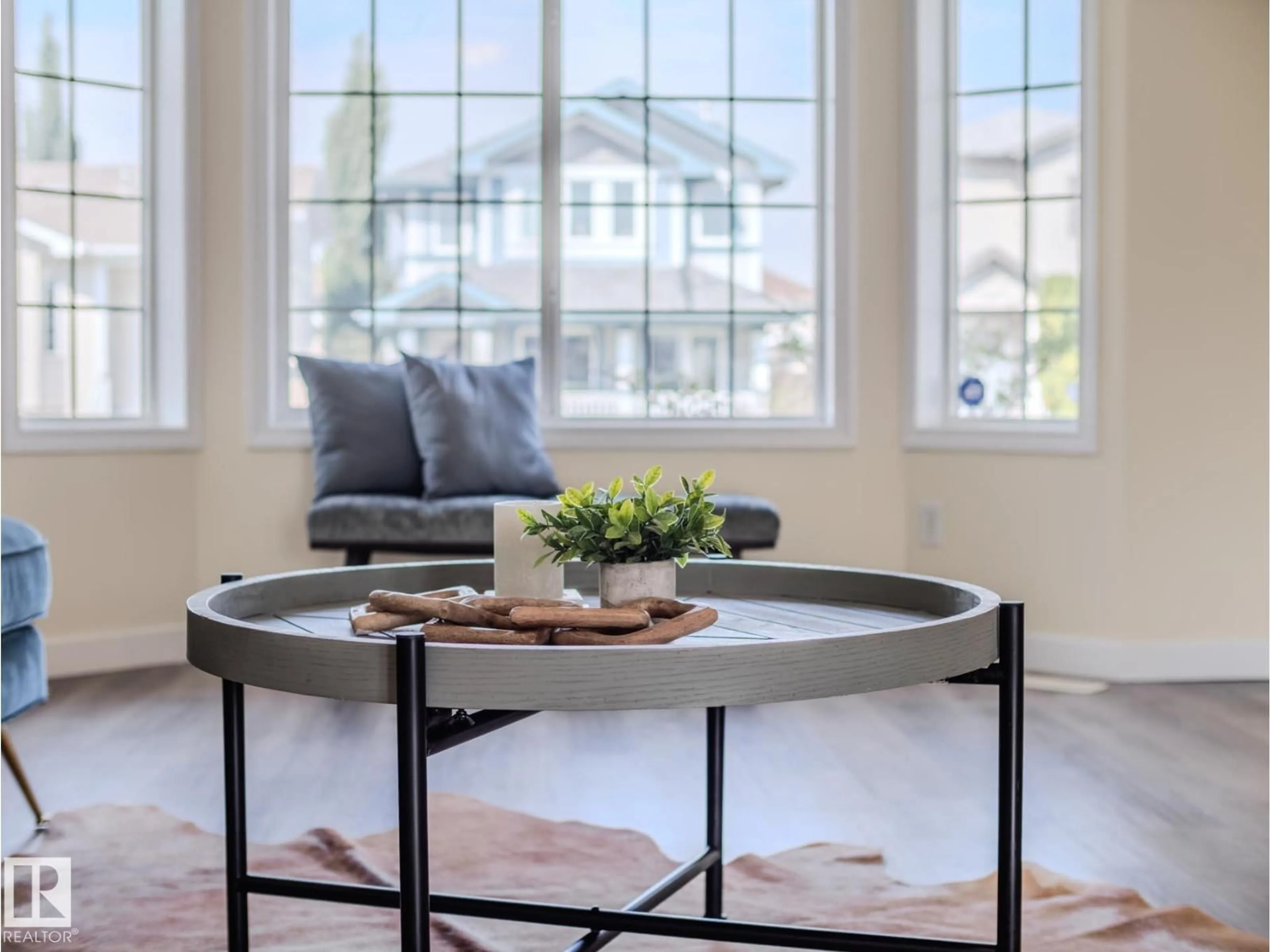 Living room with furniture, unknown for NW - 15013 135A ST, Edmonton Alberta T6V1N1