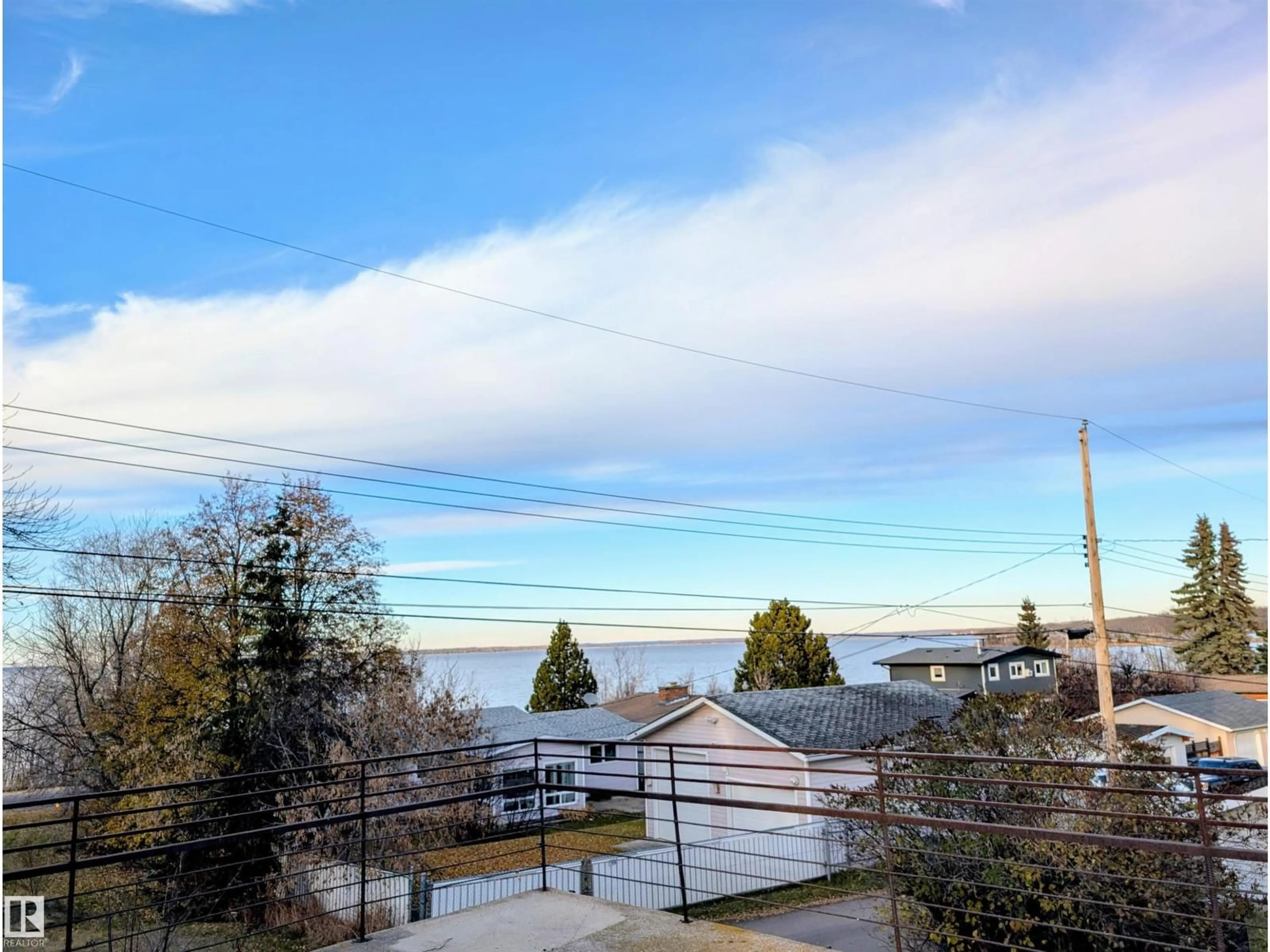 A pic from outside/outdoor area/front of a property/back of a property/a pic from drone, water/lake/river/ocean view for 10014 103 AVE, Lac La Biche Alberta T0A3Z0