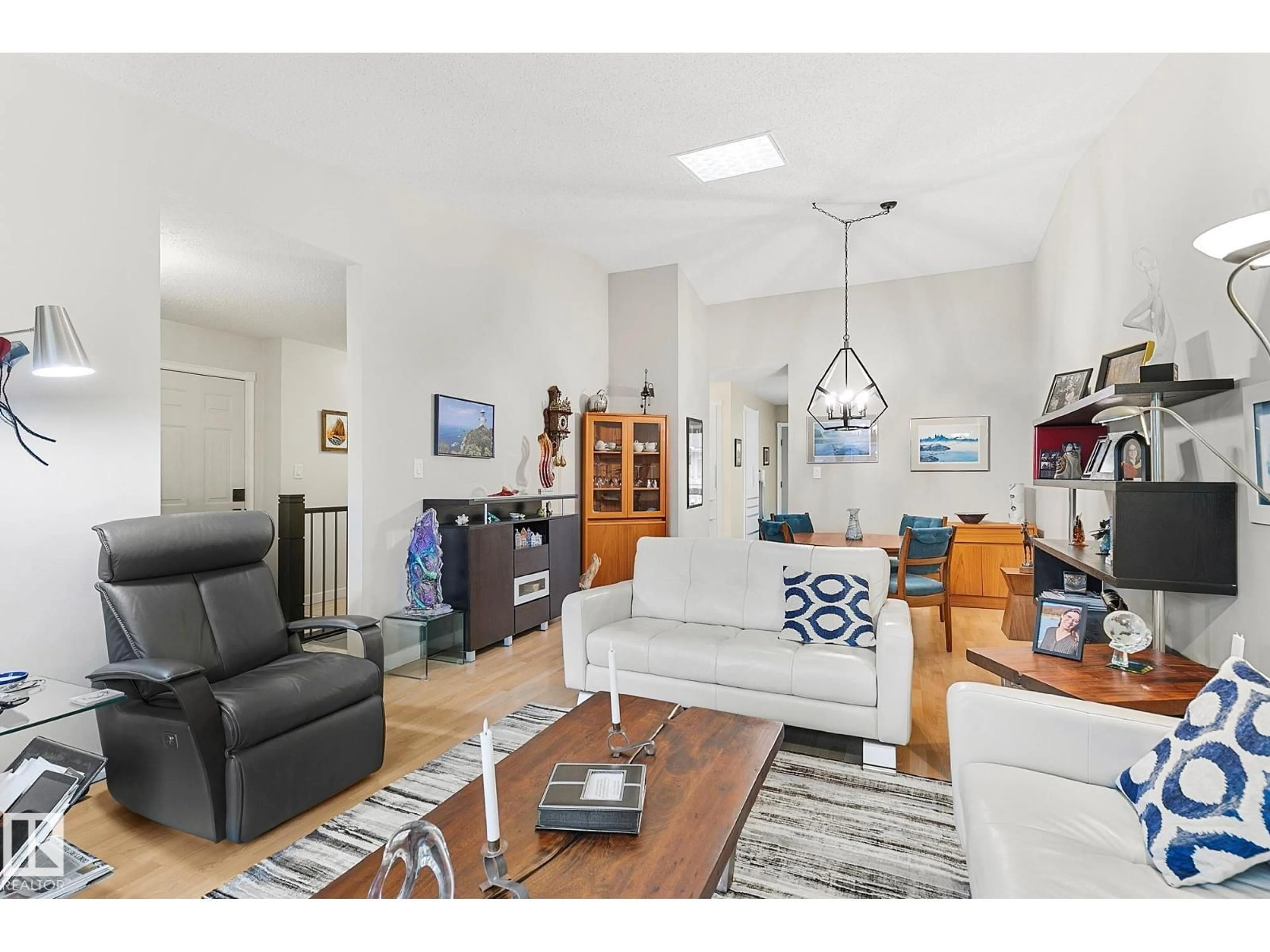 Living room with furniture, unknown for #32 - 9704 165 ST NW, Edmonton Alberta T5P4W4