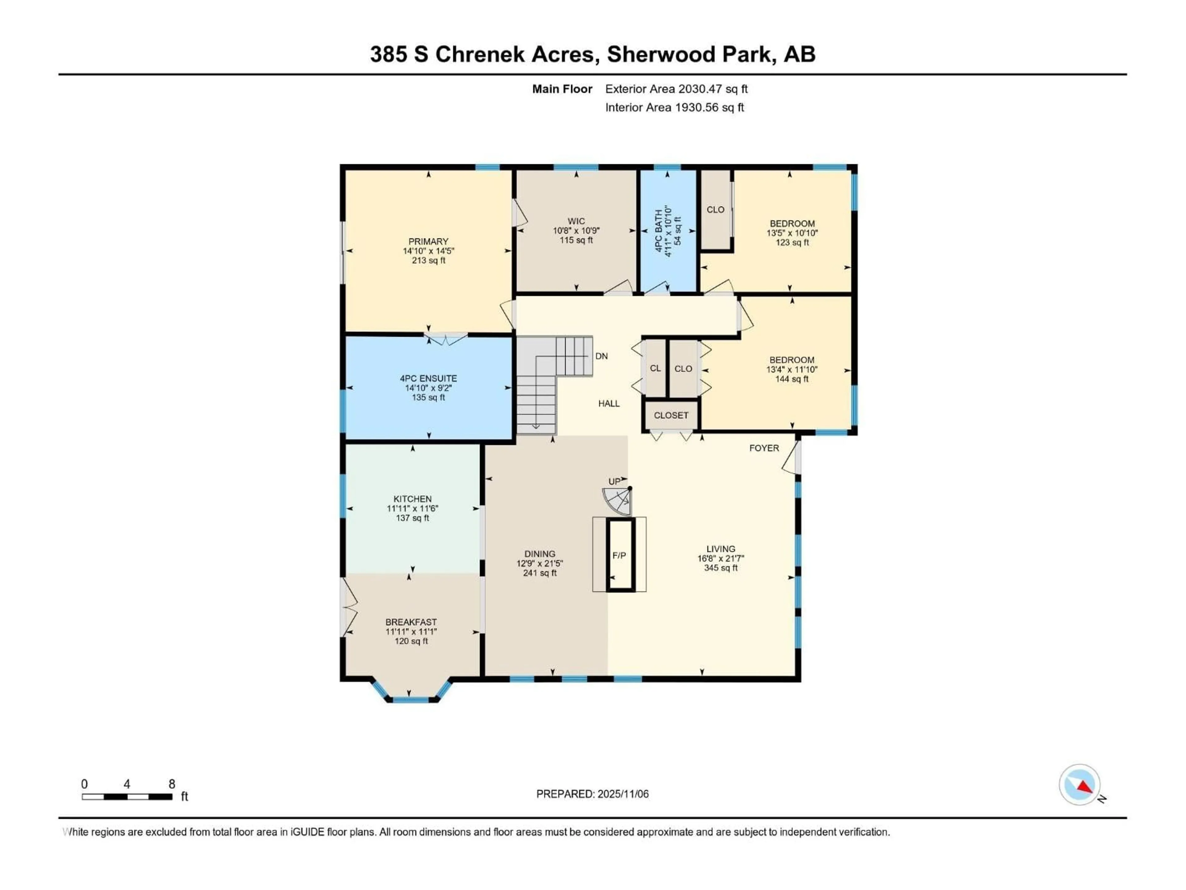 Floor plan for 385 23248 TWP ROAD 522, Rural Strathcona County Alberta T8B1H5