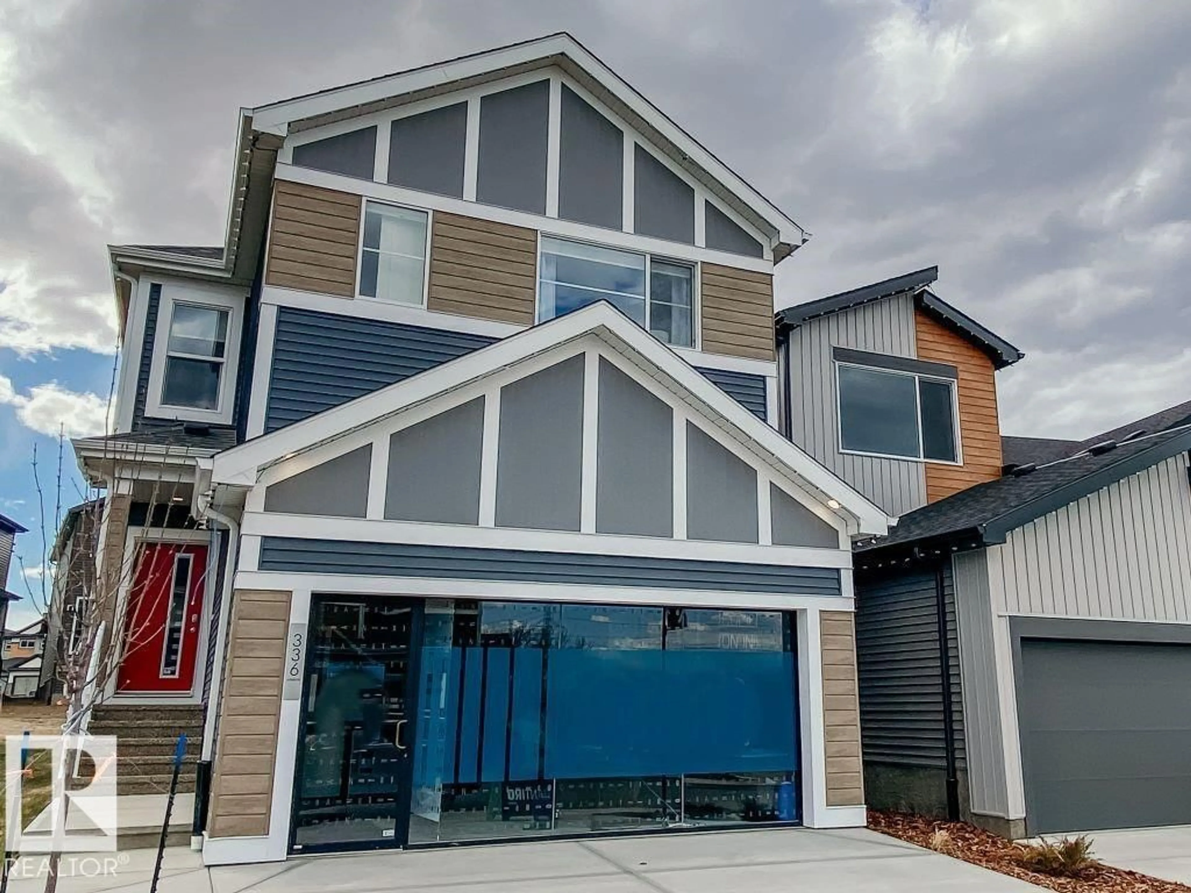 Home with vinyl exterior material, street for SW - 2347 159 ST, Edmonton Alberta T6W5K5