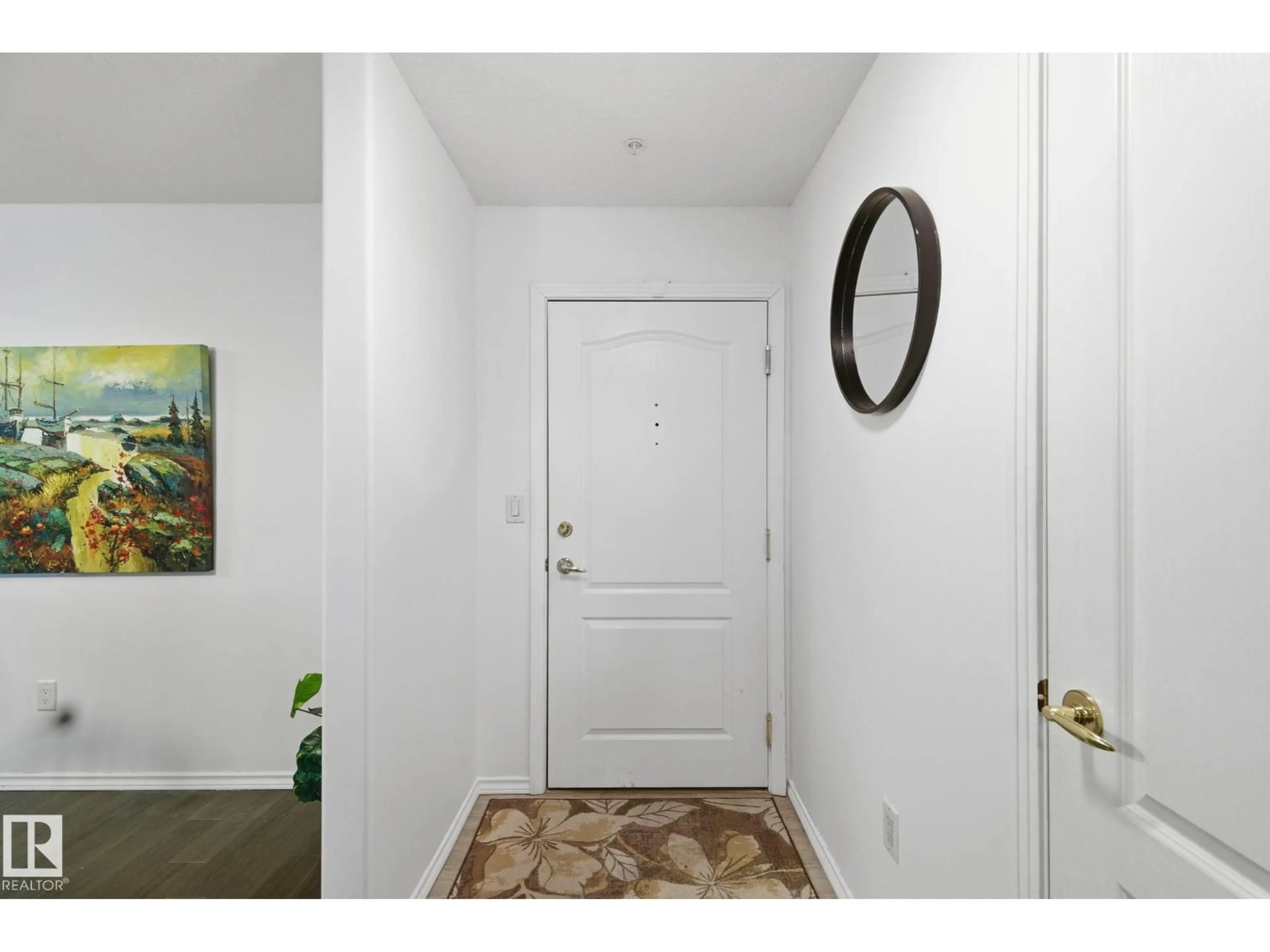 Indoor entryway for #106 - 8956 156 ST, Edmonton Alberta T5R5Z6