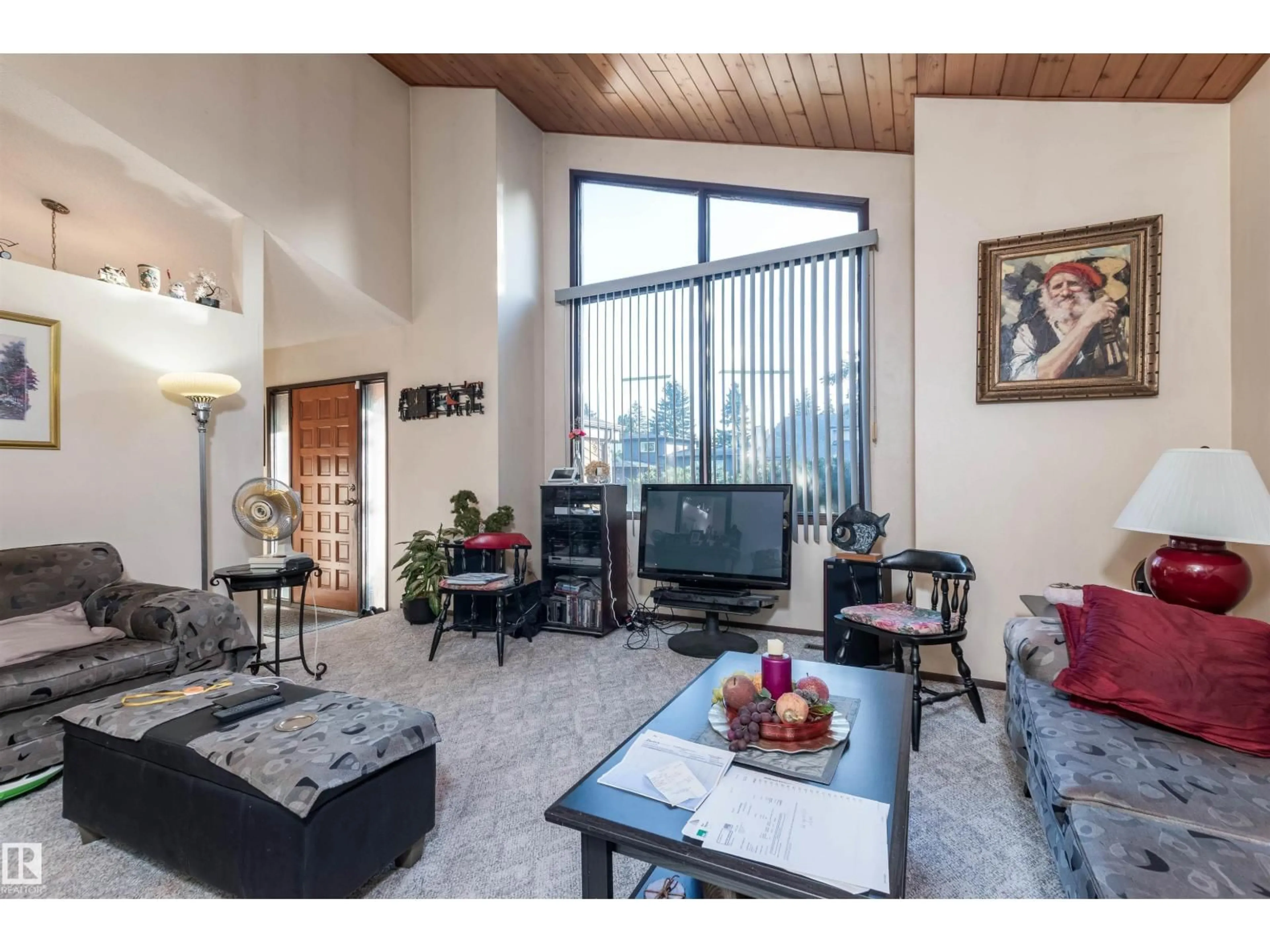 Living room with furniture, unknown for NW - 14208 21 ST, Edmonton Alberta T5Y1C8