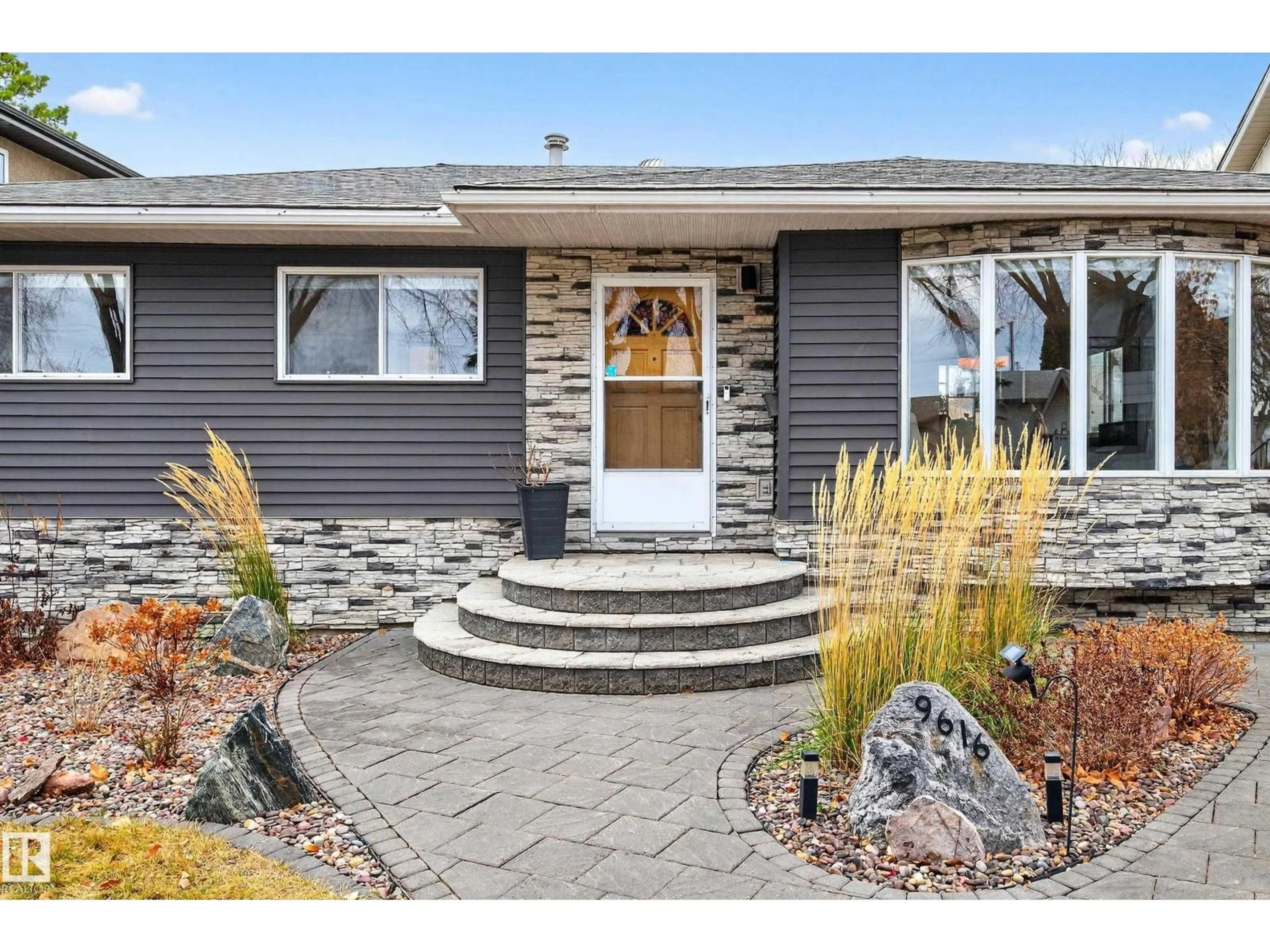 Home with vinyl exterior material, street for NW - 9616 154 ST, Edmonton Alberta T5P2G1