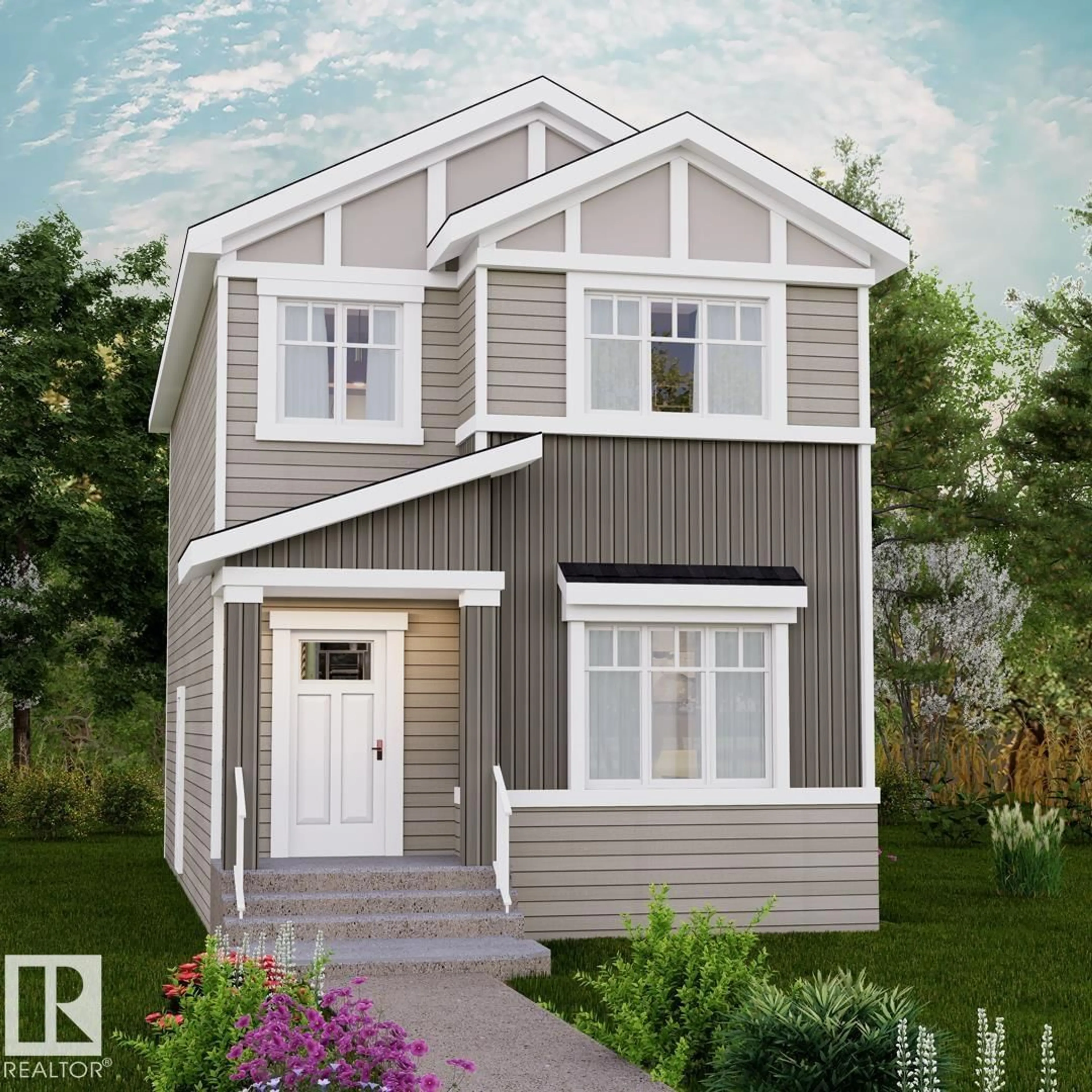 Home with vinyl exterior material, street for 56 COVELL CM, Spruce Grove Alberta T7X0Y7